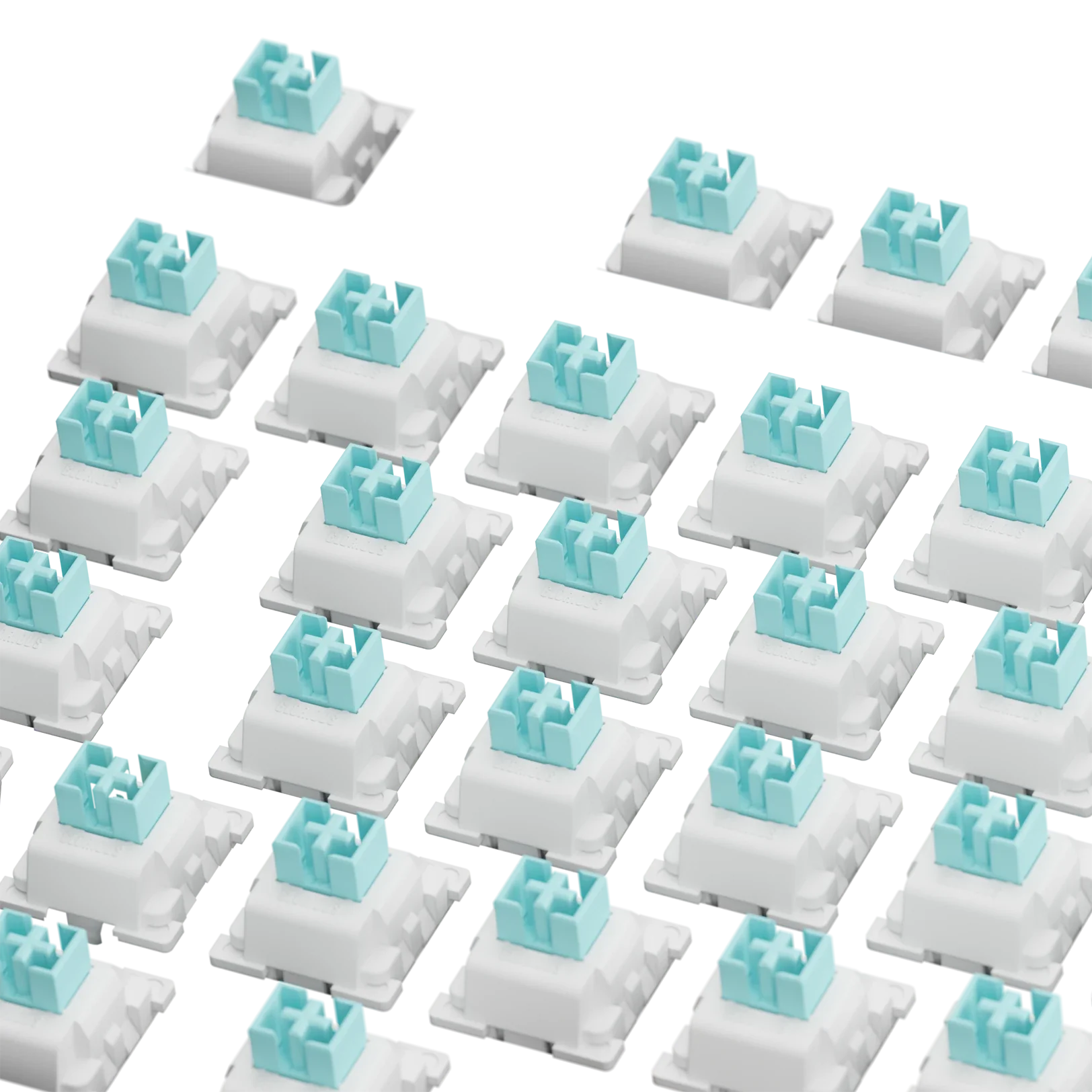Glorious Lynx Standard HE 100 ISO Mechanical Keyboard Switches - Linear Smooth Gaming Switches for PC, Mac, and Custom Keyboards - Perfect for Esports, Typing, and Office Work