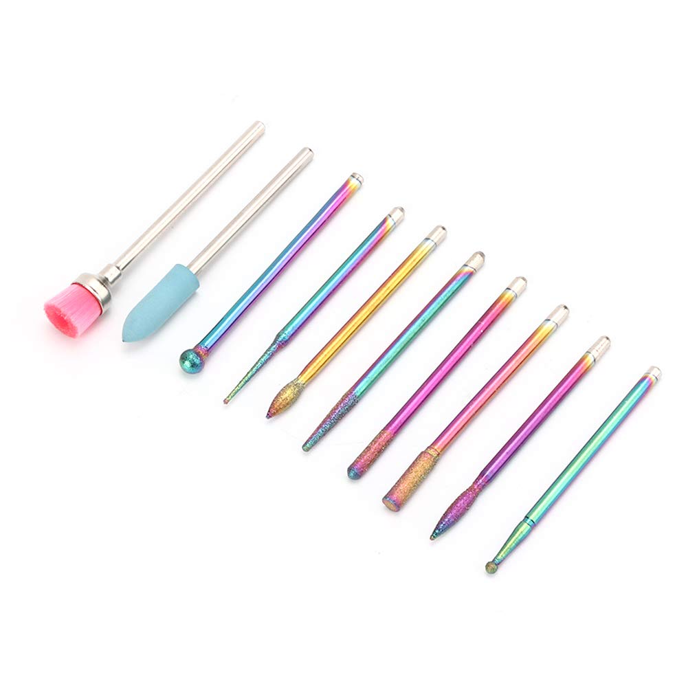 Professional Nail Drill Bit Set for Manicure & Salon - Durable & Versatile for Home & Salon Use