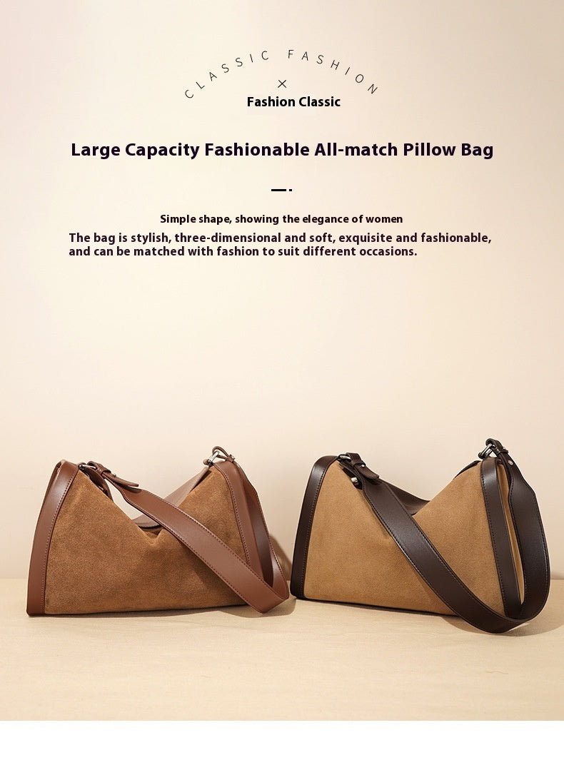 Genuine Leather Shoulder Messenger Bag for Men & Women - Stylish Tote & Crossbody Bag for Work, Travel & Everyday Use