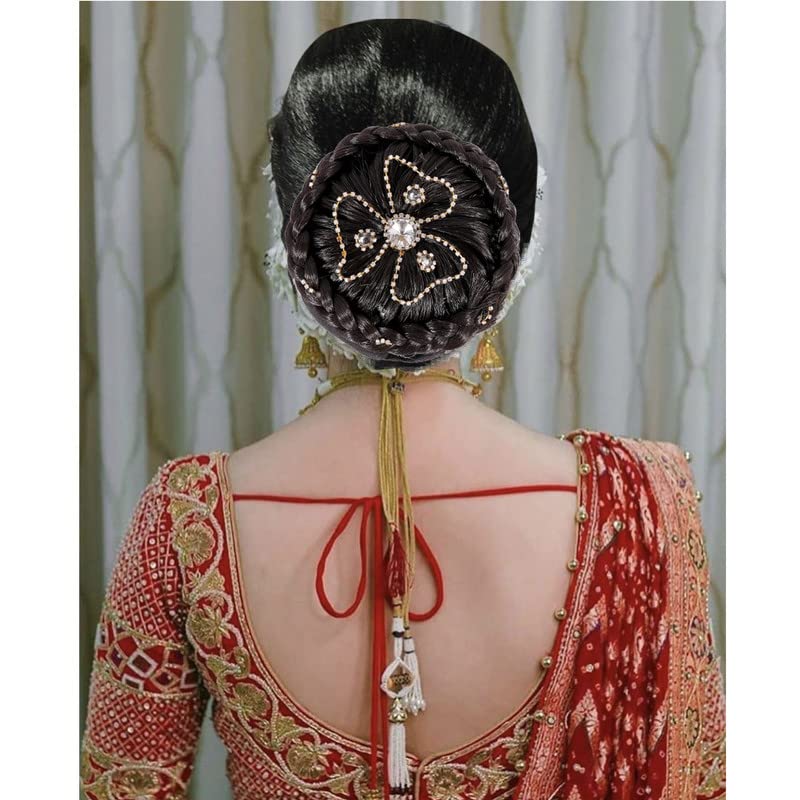 NAVMAV Bun Maker & Ponytail Holder - Hair Styling Accessories for Women & Girls (1 Pack) - Perfect for Updos, Braids, and Everyday Hairstyles