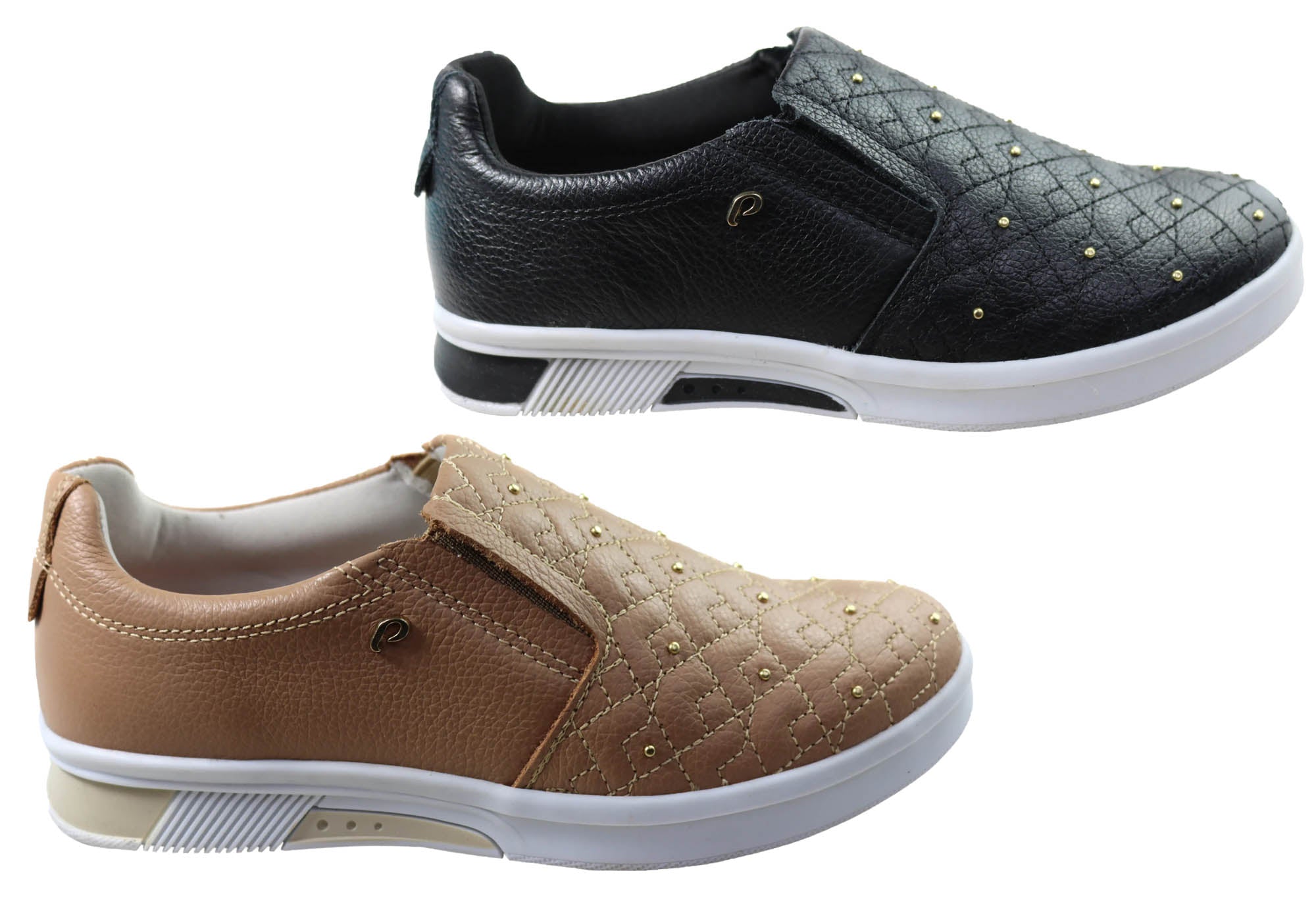 Charisma Women's Comfortable Leather Casual Shoes - Handmade in Brazil - Perfect for Work, Travel & Everyday Wear