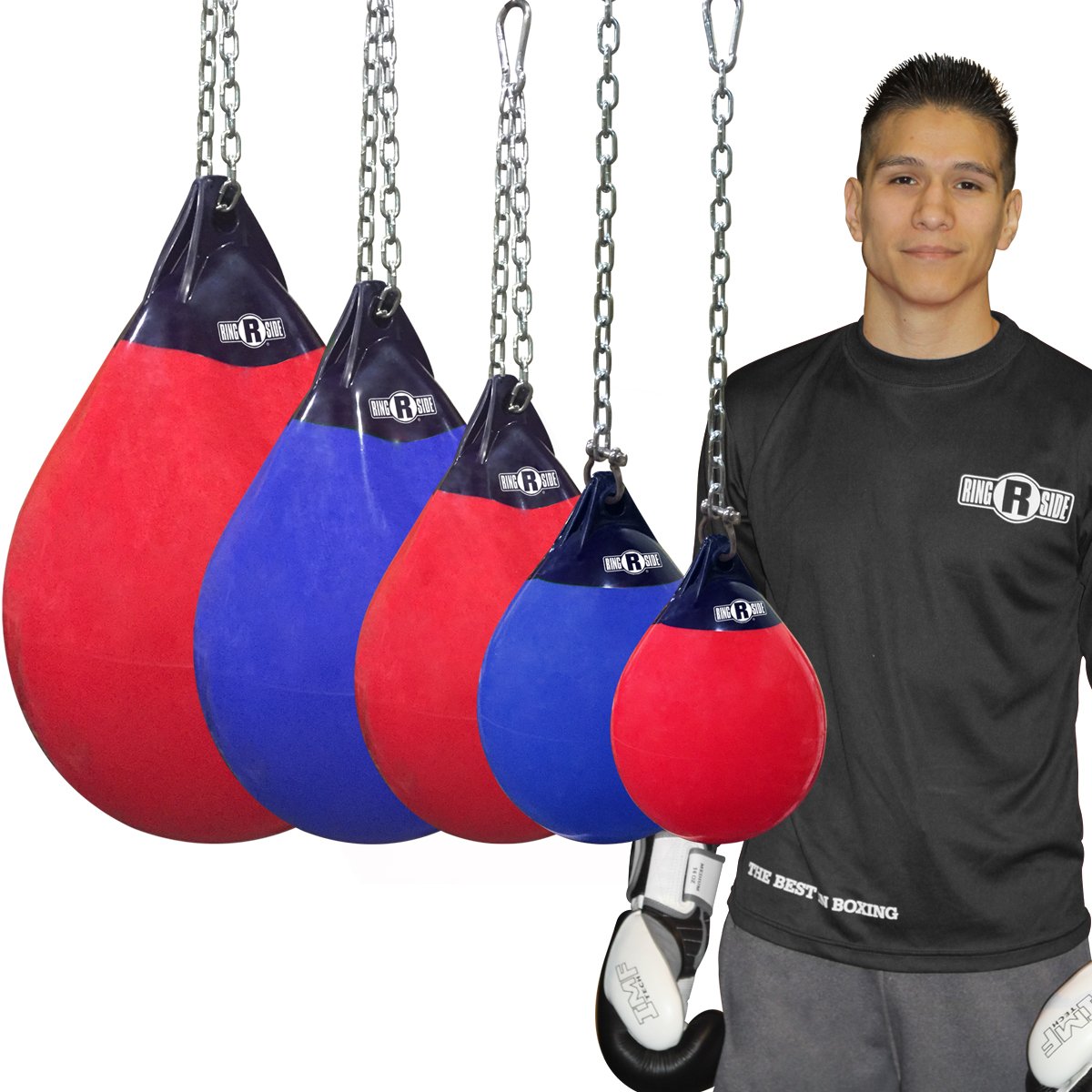 Ringside Tsunami Water Heavy Bag - Premium Punching Bag for Boxing, MMA & Fitness Training - Perfect for Home Gym, Martial Arts & Cardio Workouts