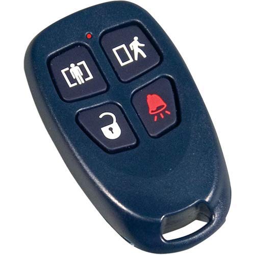 DSC WS4939ADT Wireless 4 Button Key Fob with ADT Logo - Home Security Remote Control for Alarm System, Garage Door & Smart Devices