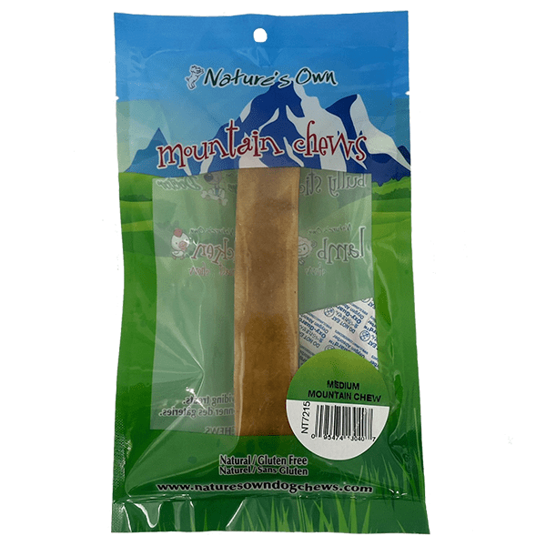 Nature's Own Mountain Chews Dog Treats - All-Natural, Grain-Free, Healthy Snacks for Small & Large Dogs - Perfect for Training, Rewards & Outdoor Adventures