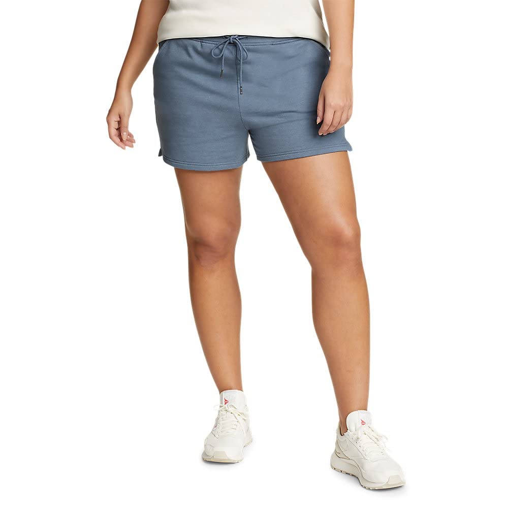 Eddie Bauer Women's Cozy Camp Fleece Shorts - Soft & Comfortable Casual Shorts for Outdoor Adventures, Lounging & Travel