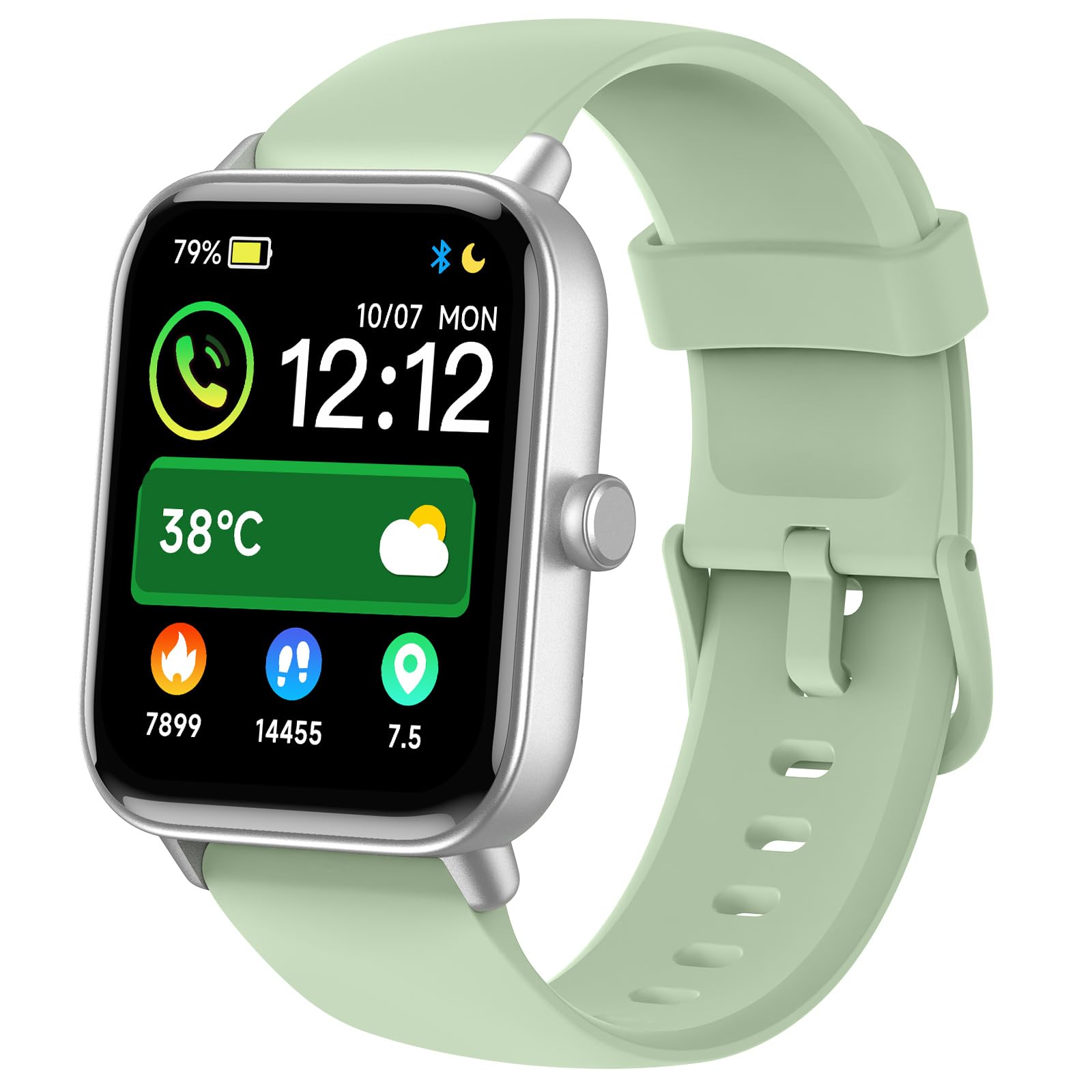 Smart Watch for Men & Women with Alexa Built-in, 1.8