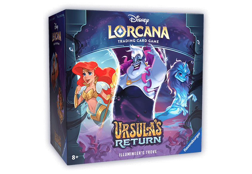 Disney Lorcana TCG Ursula's Return Illumineer's Trove - Collectible Trading Card Game for Disney Fans | Perfect for Game Nights, Gifts, and Card Collectors
