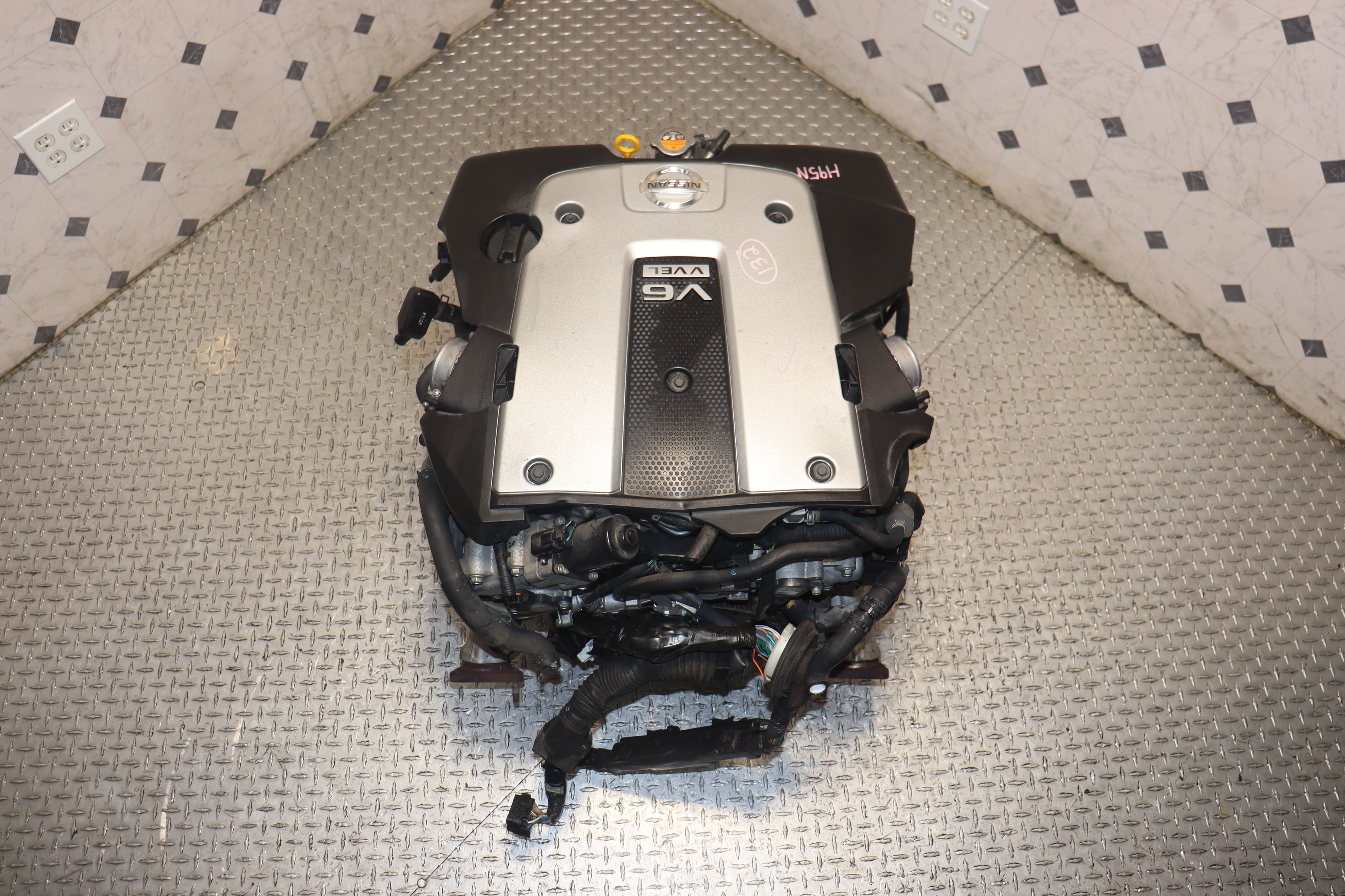 JDM VQ37VHR Engine 3.7L High Rev Motor - Compatible with 2009-2019 Nissan 370Z, 2009-2017 Infiniti G37, 2011-2013 M37 & FX37 (VVEL Technology) - Perfect for Performance Upgrades & Engine Replacement