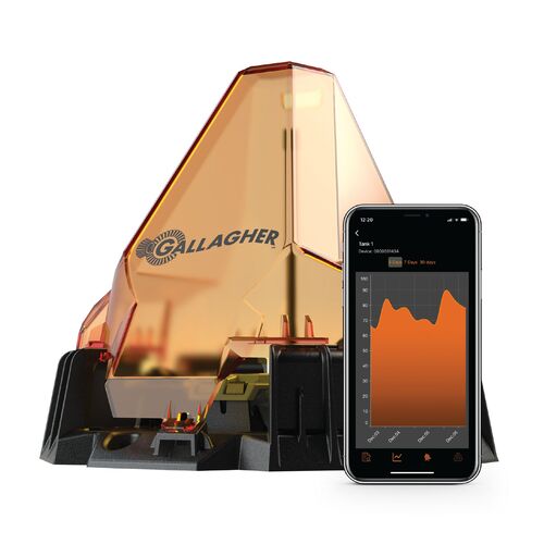 Gallagher Liquid Monitoring System - Advanced Fluid Level Sensor for Industrial & Agricultural Use | Real-Time Liquid Tracking for Tanks, Pumps & Irrigation Systems