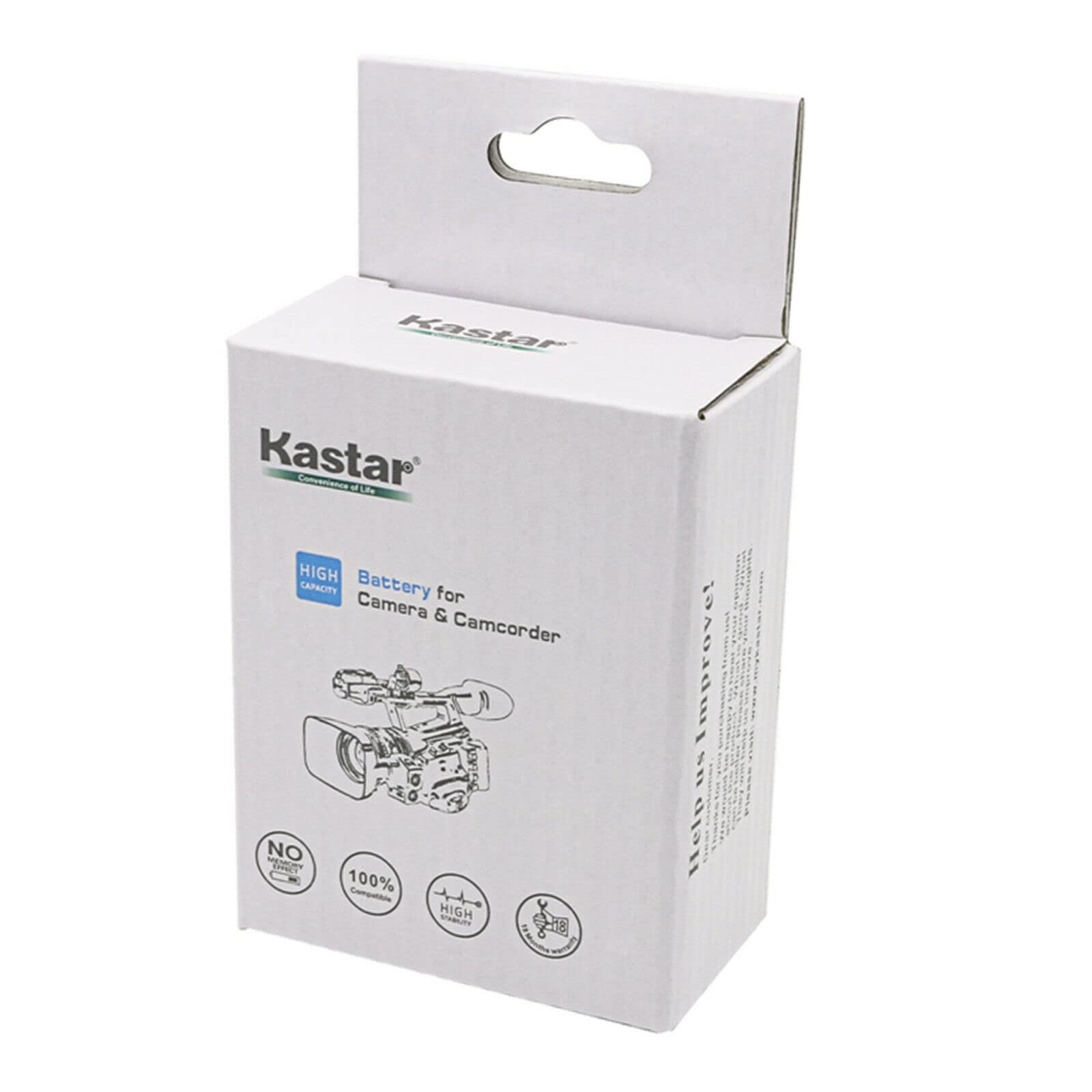 Kastar 4-Pack Replacement Battery and AC Wall Charger for LED Video Lights - Compatible with CN-126, CN-160, CN-216, CN-304, VL600, YN300, GVM LED480, LED520, LED672, LED896 - Perfect for Photography, Videography, and Studio Lighting
