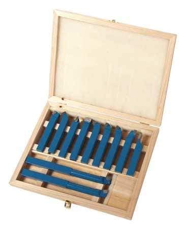 High-Speed Steel Carbide Lathe Tool Set - 5/16 Inch Shank for Metal & Wood Turning - Perfect for DIY Projects, Professional Machining & Workshop Use