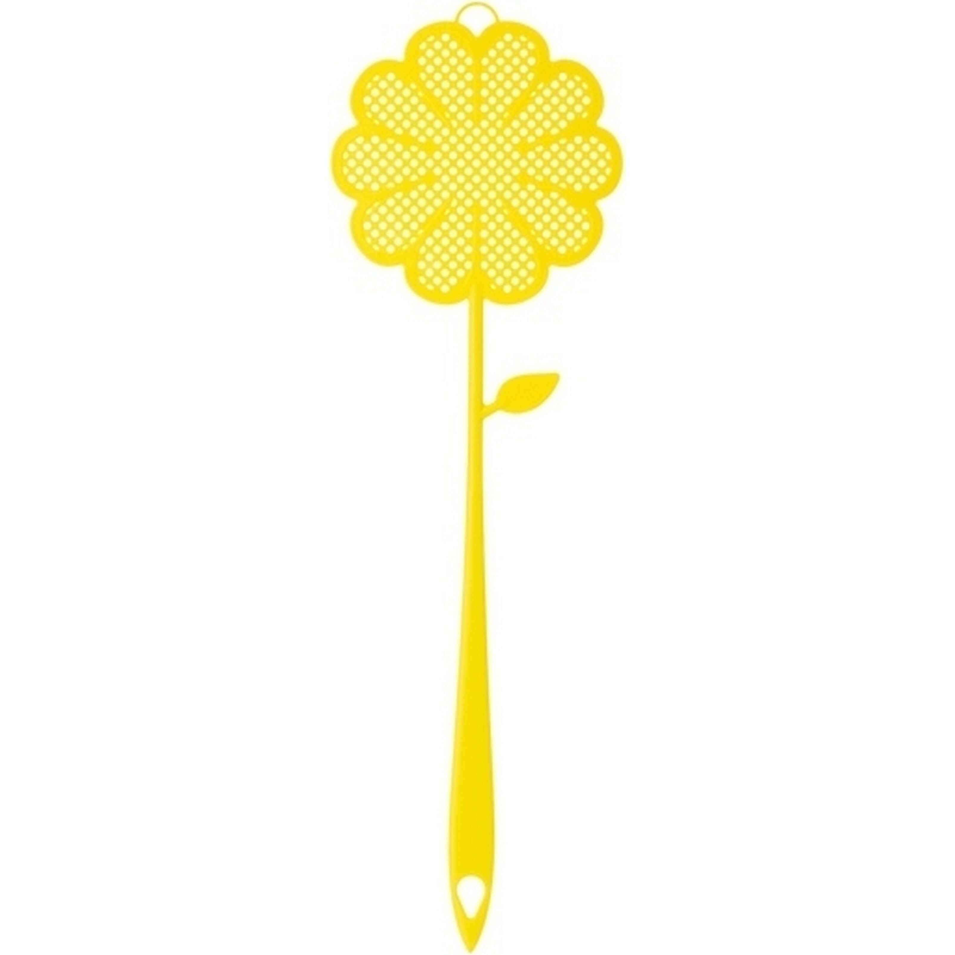 Vigar Flower Power Long Fly Swatter - Extra Long Handle Fly Swatter for Indoor & Outdoor Use - Perfect for Home, Kitchen, Patio, and Garden Pest Control