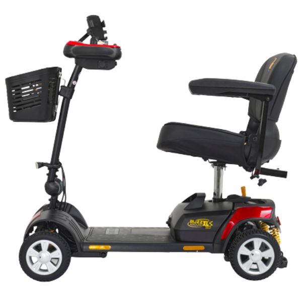 Golden Technologies Buzzaround XLS HD 4-Wheel Mobility Scooter - Heavy Duty Electric Scooter for Adults & Seniors - Indoor/Outdoor Use for Shopping, Travel & Home Mobility