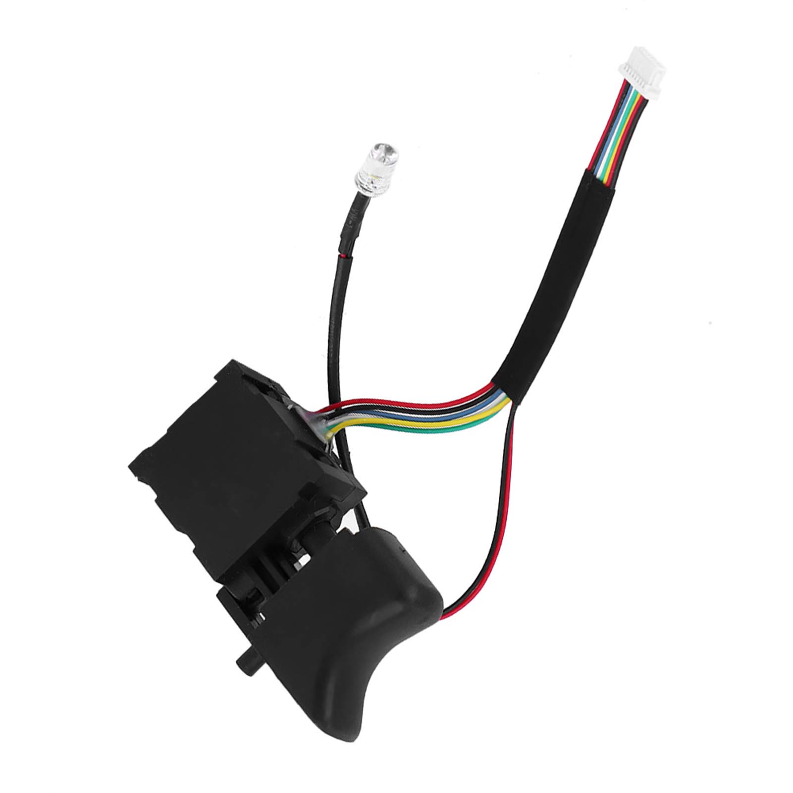 7.2V-24V Electric Drill Switch - Black Adjustable Speed CW/CCW Trigger Switch Replacement for FA2-16/1WEK - Perfect for DIY Projects, Home Repairs & Professional Use