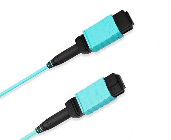MTP® Elite OM4 Multimode Trunk Cable - 12 Strand, 50/125µm, Type A, Female to Female, Plenum Rated - Ideal for Data Centers, Server Rooms & High-Speed Network Installations
