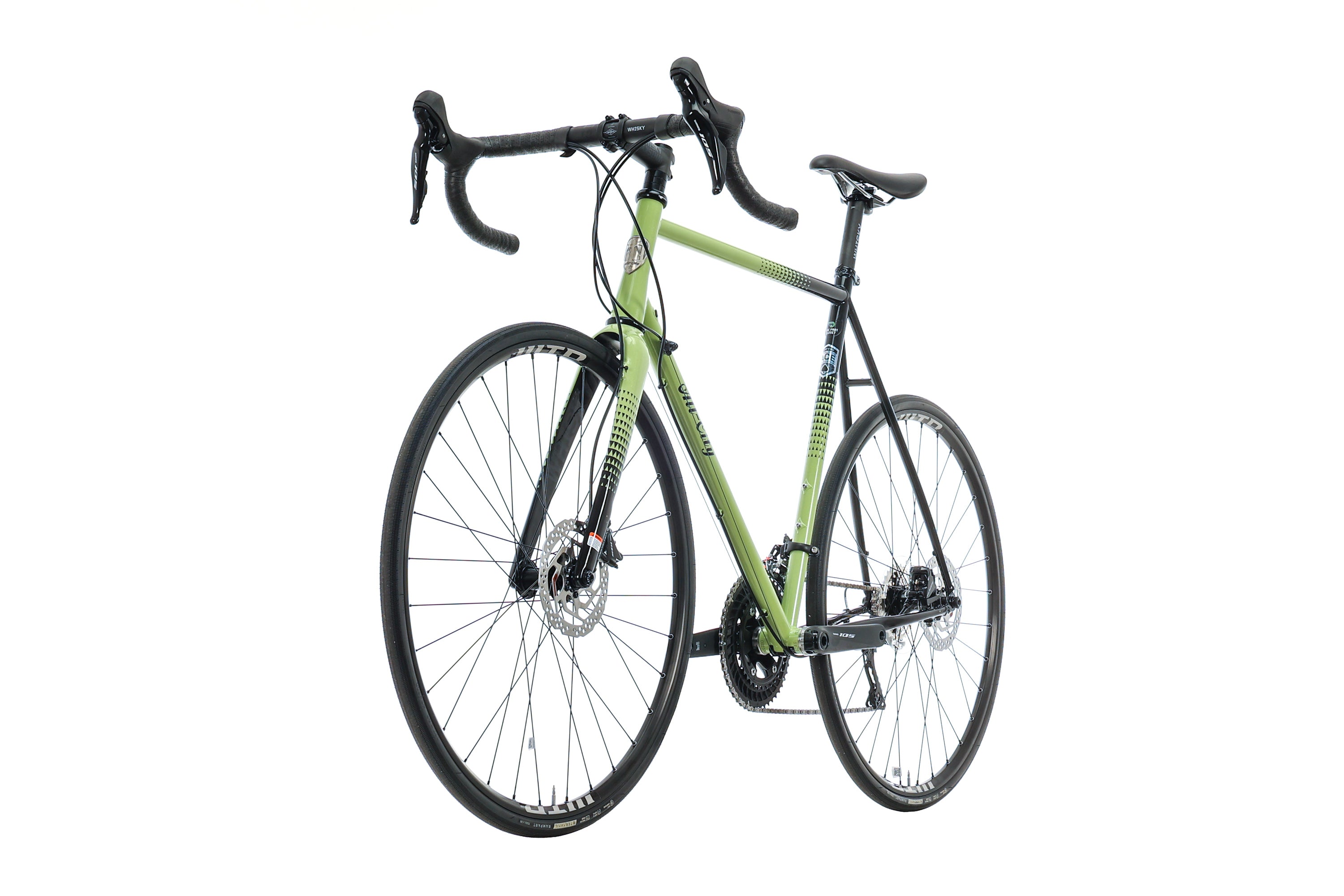 2023 All City Zig Zag 105 Road Bike - 58cm Lightweight Aluminum Frame for Commuting & Fitness Cycling | Perfect for Urban Rides & Long-Distance Touring