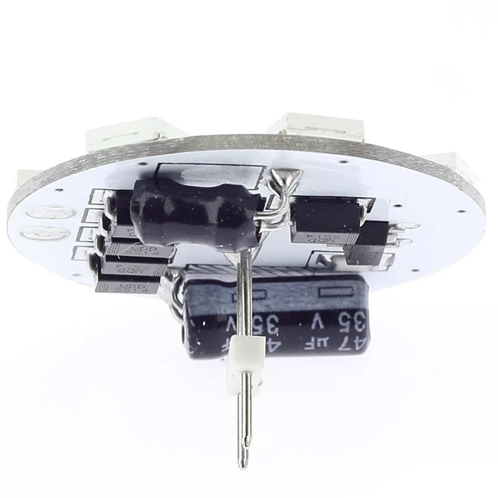 20pcs G4 LED Bulbs 10-30V AC/DC Low Voltage SMD 5050 Round Board Lights - Warm White & Cool White Options for Home, RV, Boat, and Cabinet Lighting