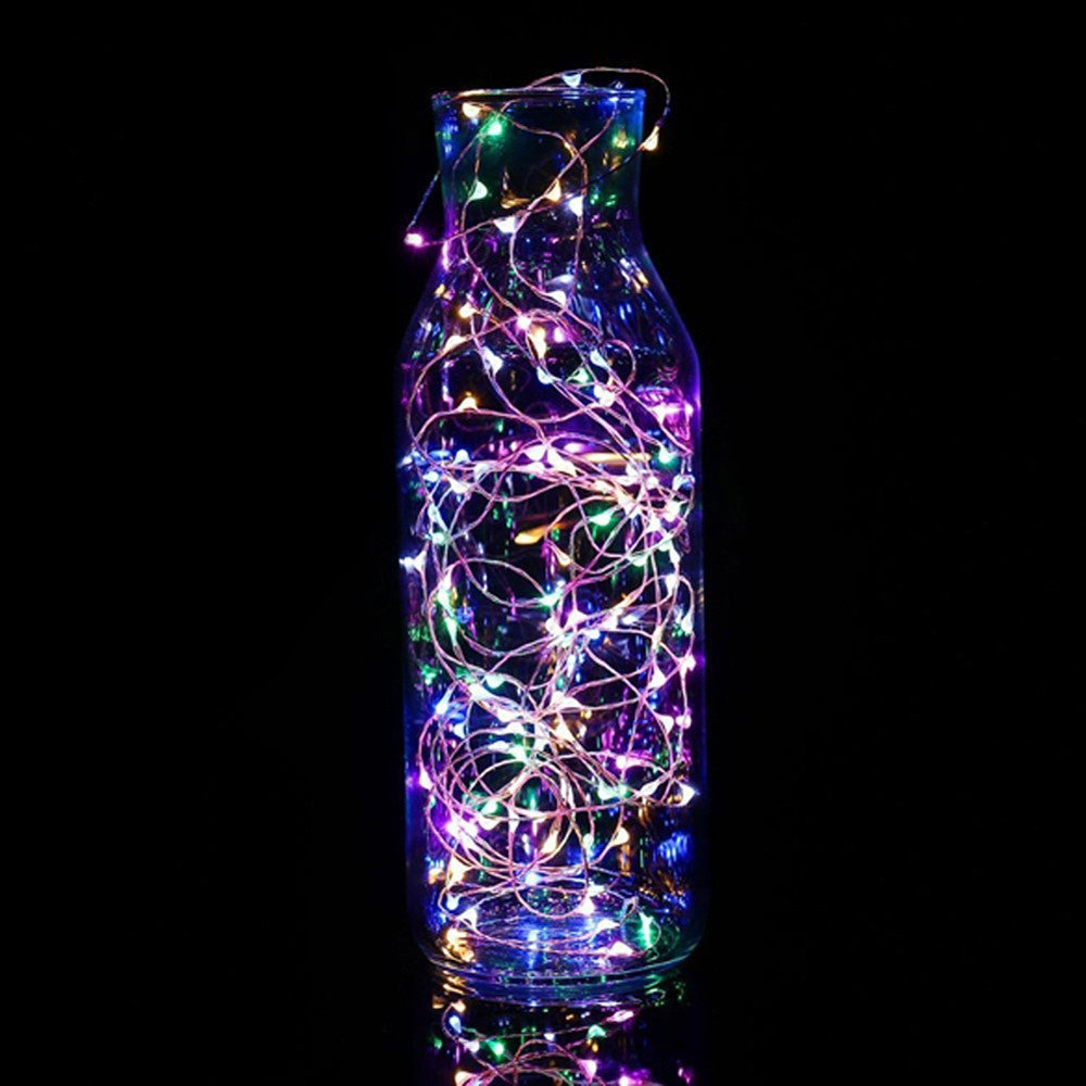 Emptystar 20 LED Solar String Lights - 2M Waterproof Outdoor Decor for Garden & Table