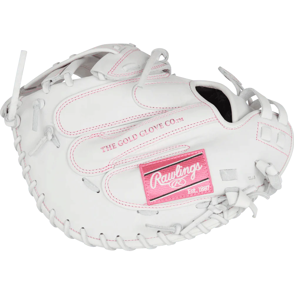 Rawlings Liberty Advanced ColorSync 4.0 34 Inch Fastpitch Softball Catcher's Mitt - Premium Leather Glove for Women & Youth Players - Perfect for Competitive Games & Practice Sessions
