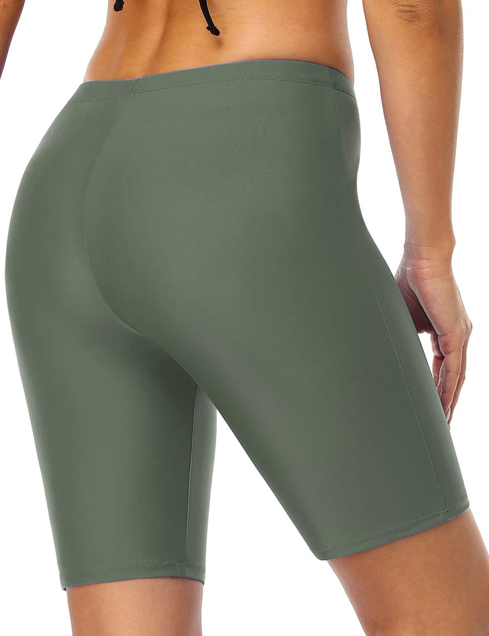 Hilor Women's Active Swim Shorts UPF50+ Quick Dry Sports Board Shorts - Modest Swimwear for Beach, Pool & Water Sports