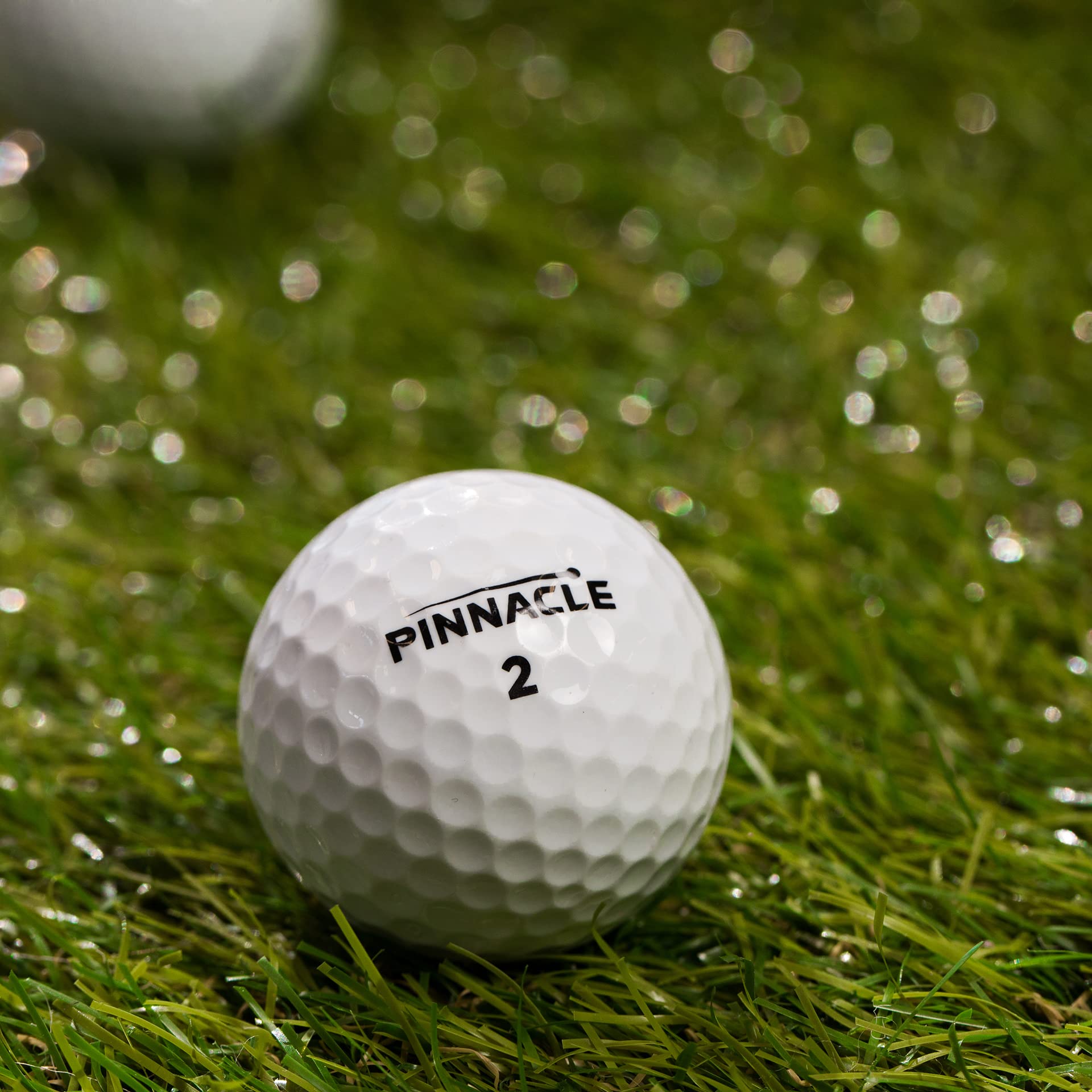 Premium Recycled Pinnacle Golf Balls - 48 Near Mint Used Golf Balls Bulk Pack with Mesh Carry Bag | Eco-Friendly, Cost-Effective Practice Balls for Driving Range, Backyard Training & Course Play