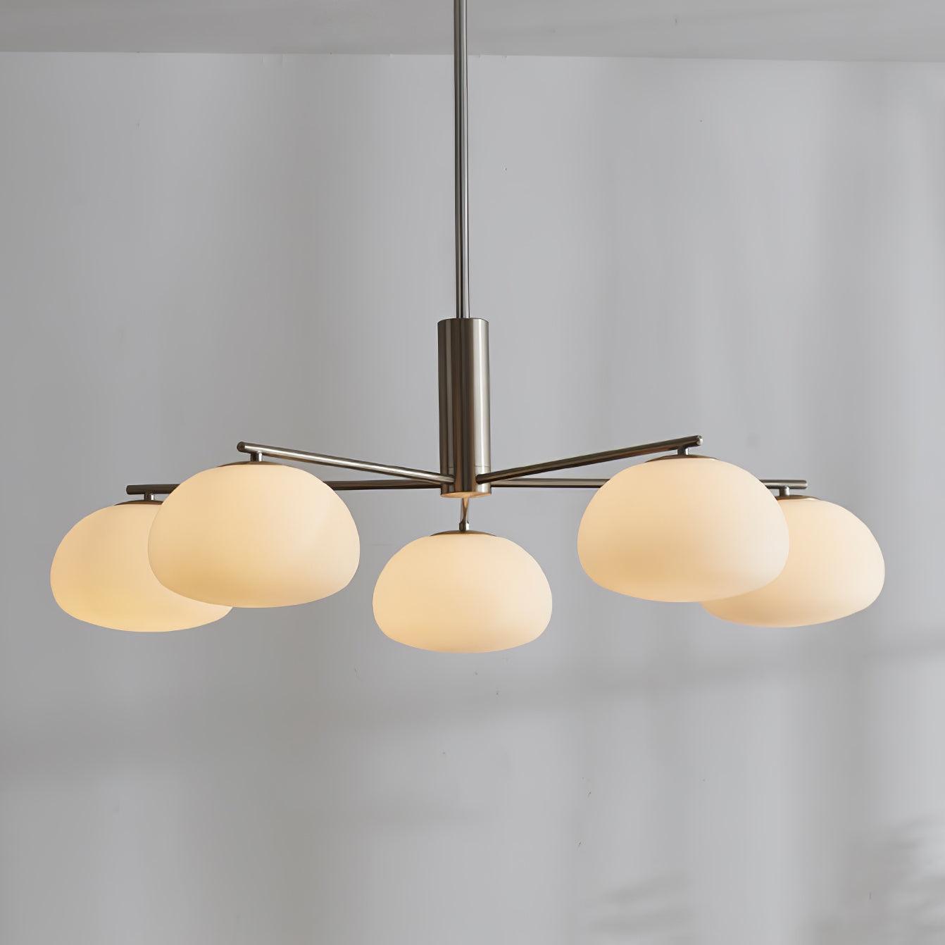 Briette Crystal Chandelier - Modern Elegant Ceiling Light Fixture for Dining Room, Living Room & Bedroom | Perfect for Home Decor & Wedding Venues