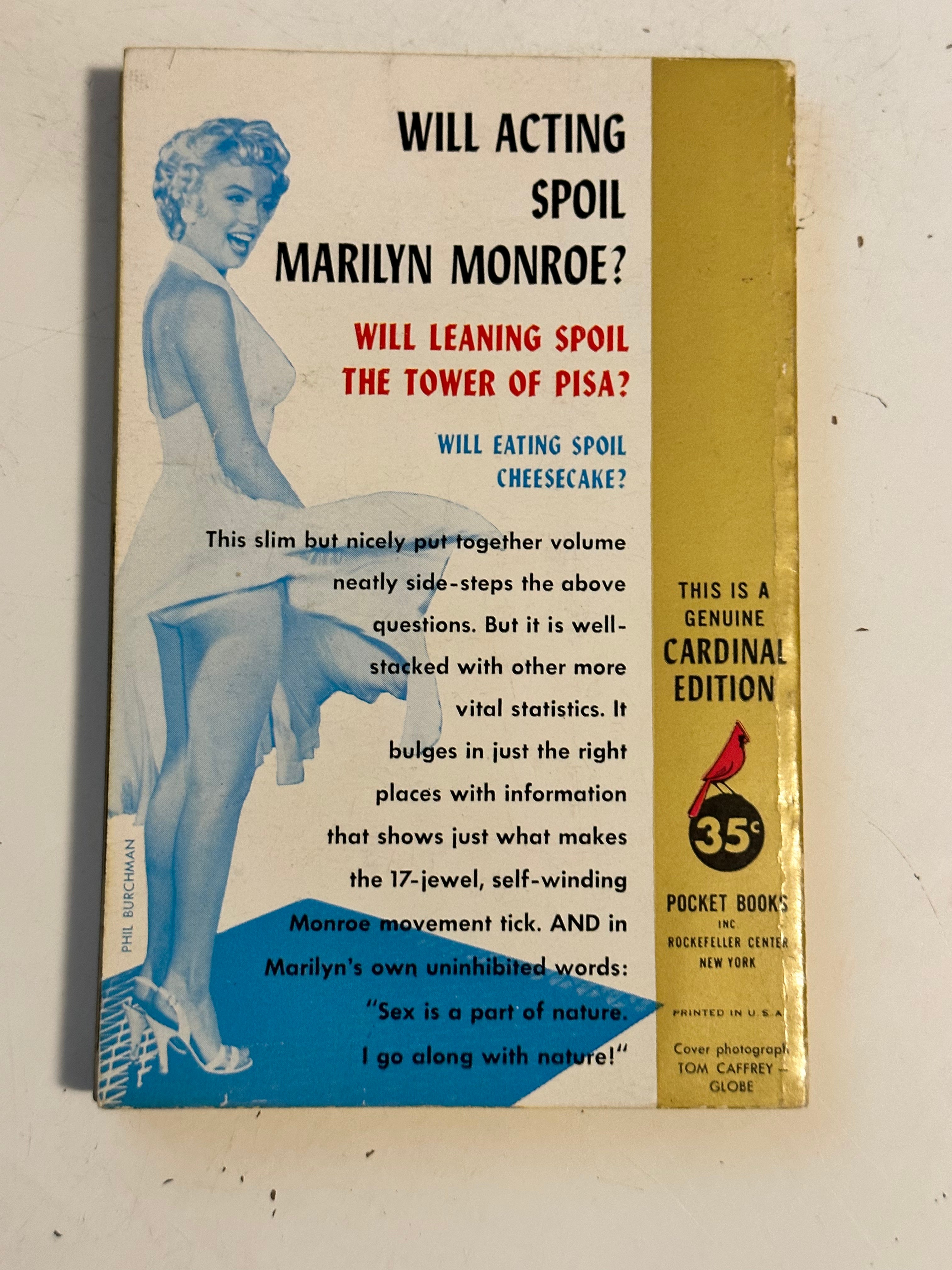 Vintage Marilyn Monroe 1957 Rare Pocket Book - Classic Movie Star Memorabilia for Collectors & Film Enthusiasts | Perfect Gift for Hollywood Legend Fans & Retro Decor