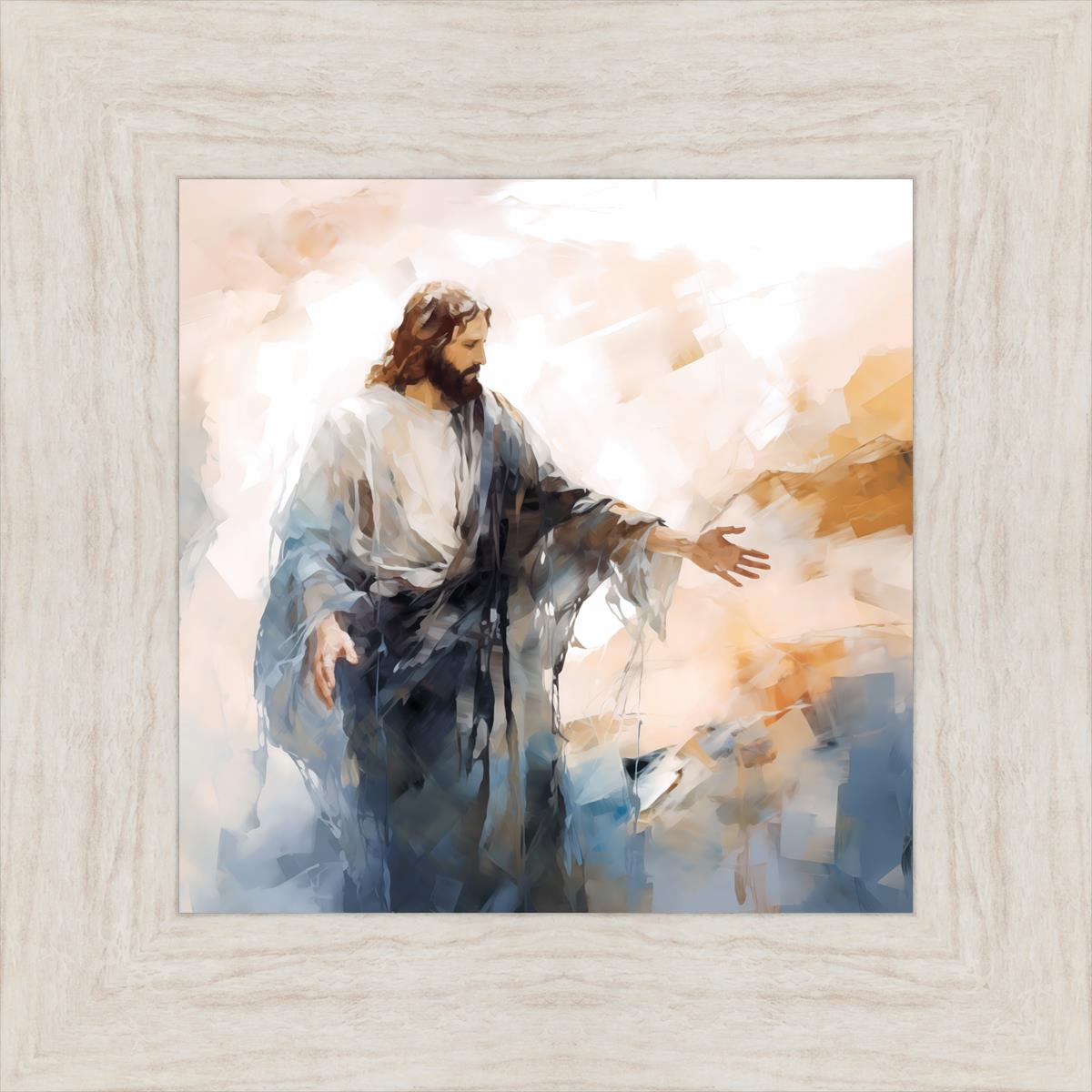 Come Unto Me By Gabriel Heaton - Inspirational Christian Wall Art for Home & Church Decor | Perfect for Living Room, Bedroom & Office