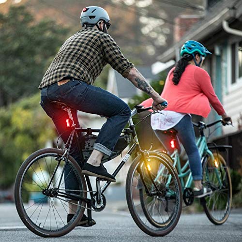 Blackburn Luminate 360 Bike Light Set - High Visibility Front & Rear LED Bicycle Lights for Night Riding, Commuting, and Road Safety - Waterproof & Rechargeable Cycling Accessories