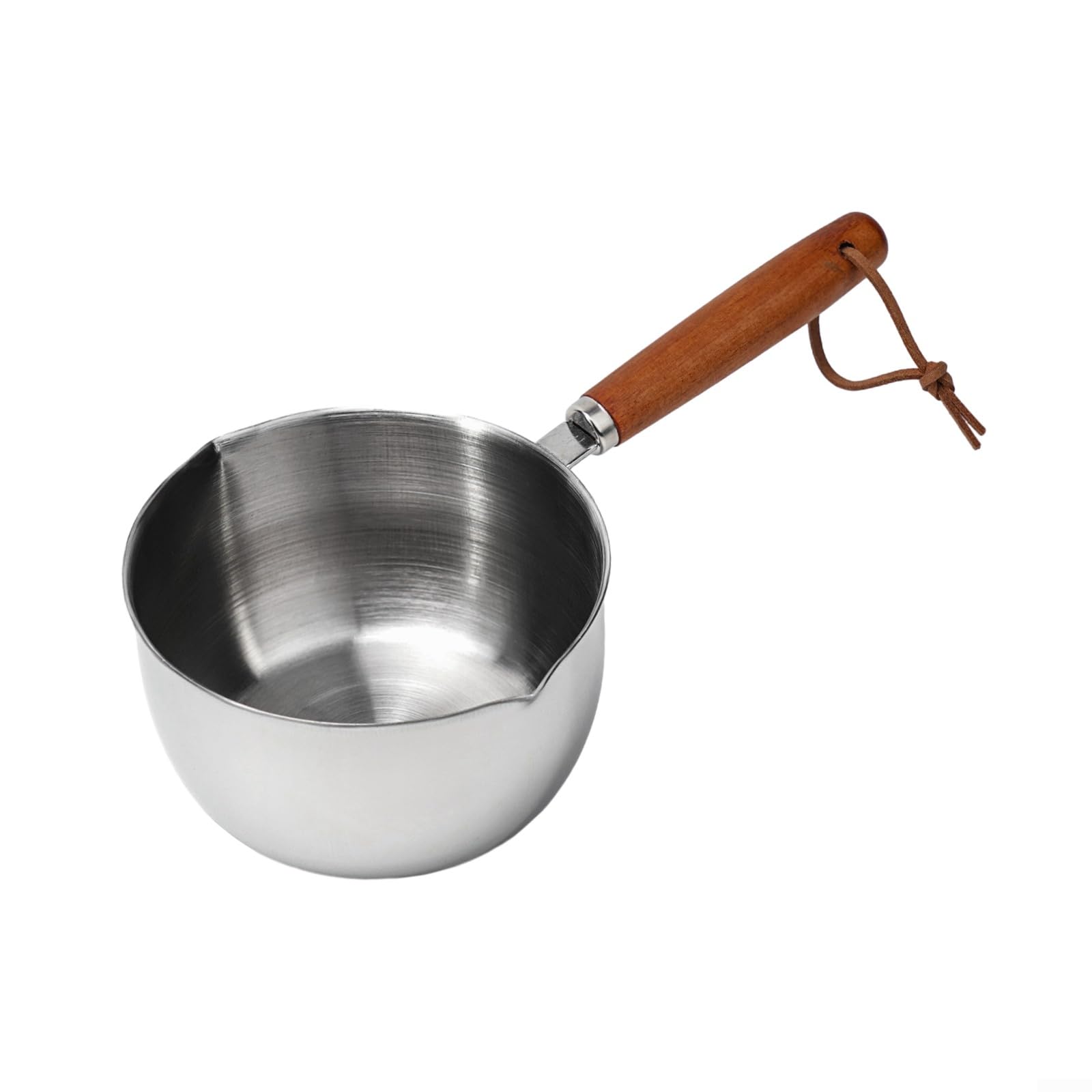 Stainless Steel Butter Warmer Pot for Seafood & Cooking - 500ml/17oz Small Saucepan for Melting Butter, Milk, Coffee & Hot Oil - Perfect for Restaurants, Kitchens & Tea Light Candle Dining