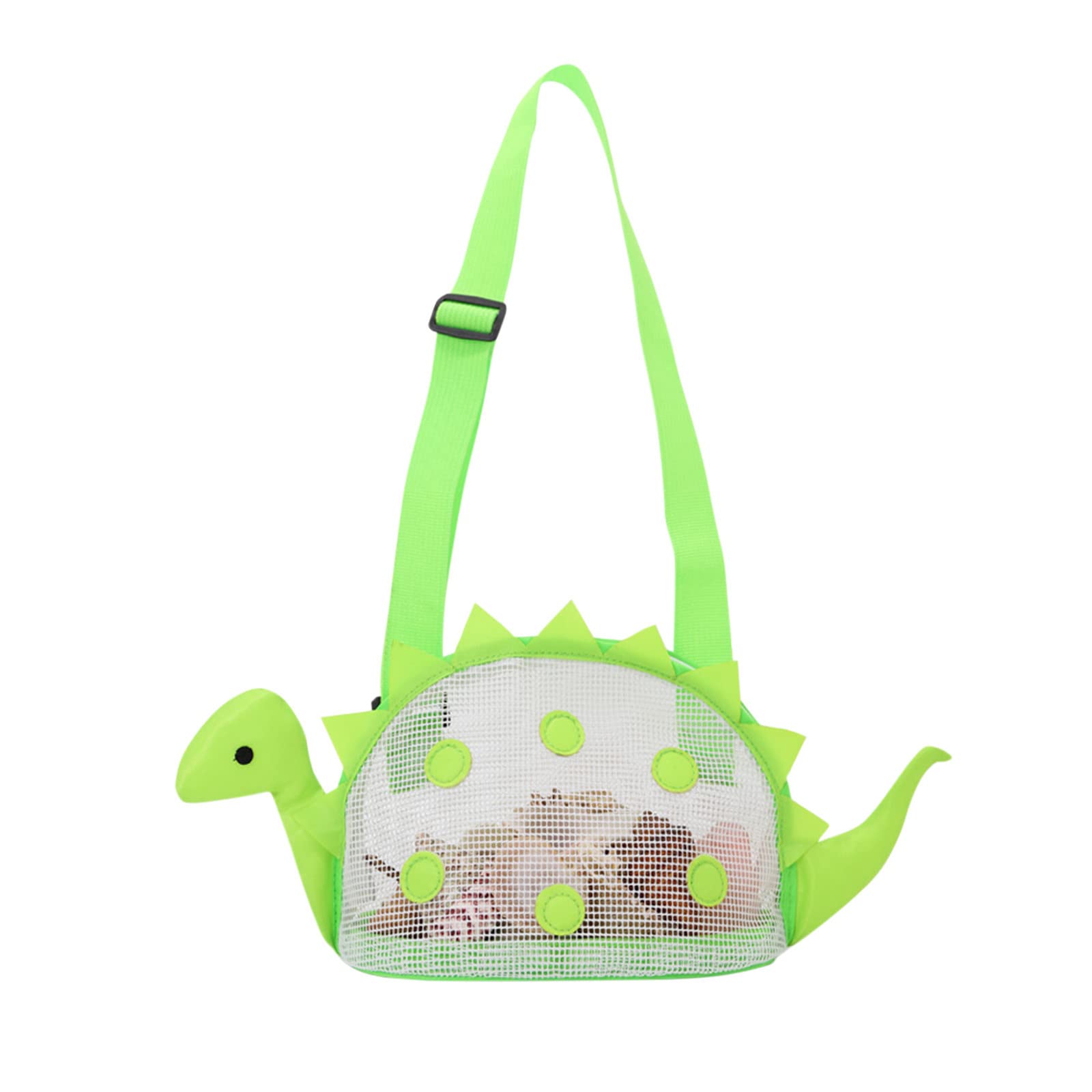 DMNWZQ Colorful Kids Beach Bag - Mesh Toy Storage & Small Messenger Bag for Boys & Girls - Perfect for Pool, Travel, and Outdoor Play