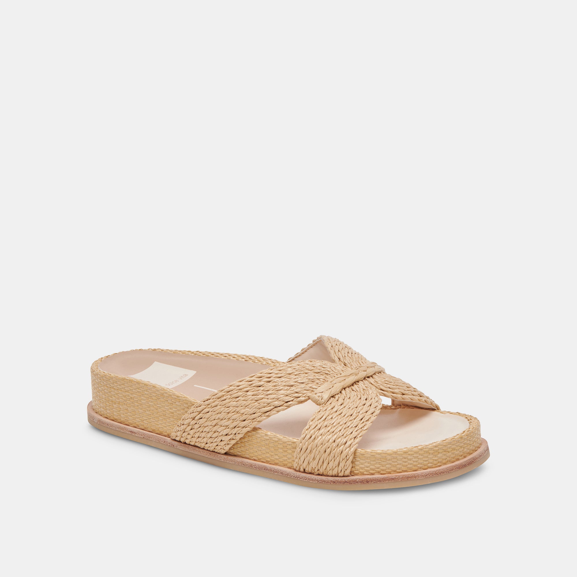 SELDA Women's Lightweight Natural Raffia Sandals - Comfortable Beach & Summer Walking Shoes for Outdoor Vacations