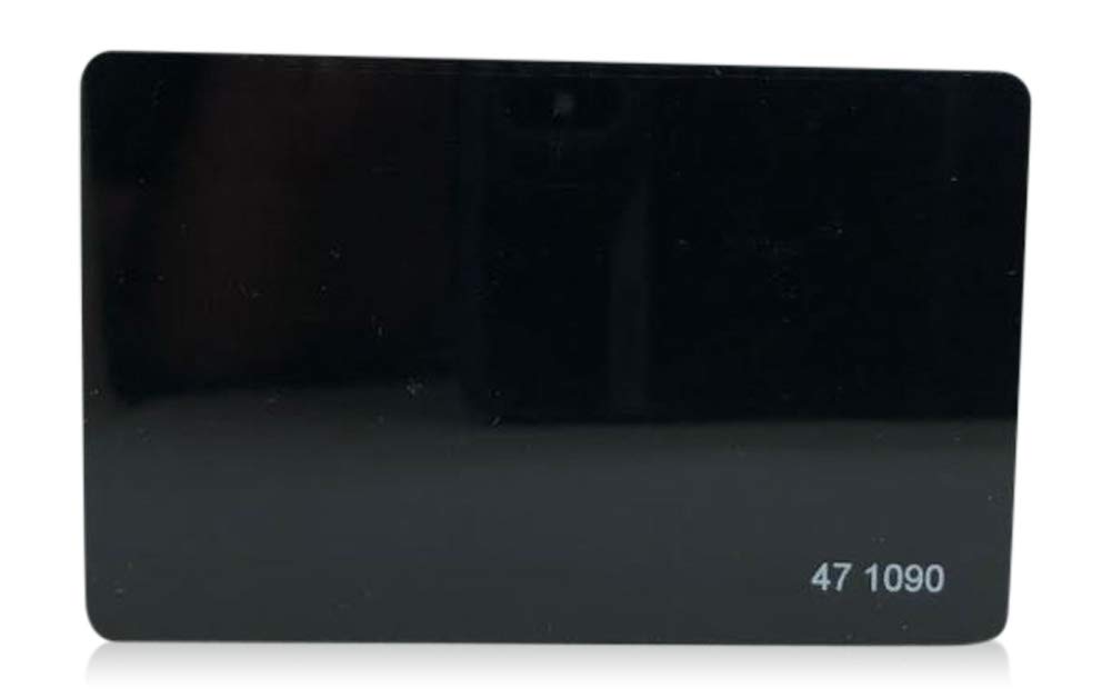 50-Pack 26-Bit Black CR80 Blank Proximity RFID Cards - Compatible with Most Access Control Systems (HID, iCLASS, Prox) - Ideal for Office Security, Hotel Keycards & Building Access Control