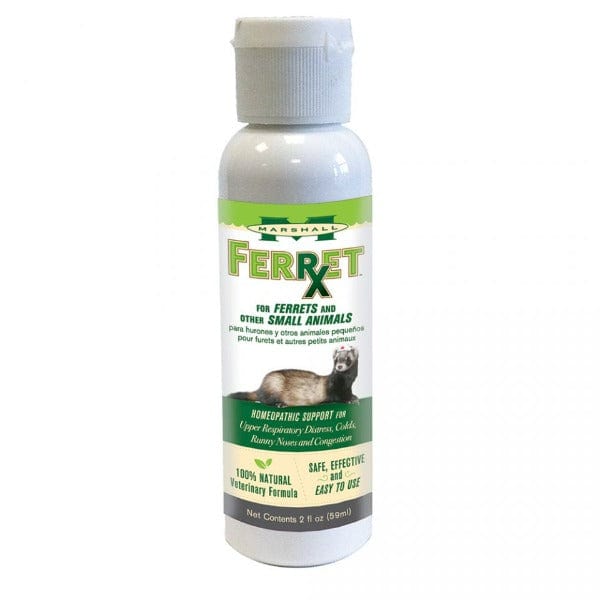 Marshall Ferret Rx Upper Respiratory Relief Supplement for Ferrets - Supports Breathing & Immune Health - Ideal for Cold, Allergies & Respiratory Issues in Pet Ferrets