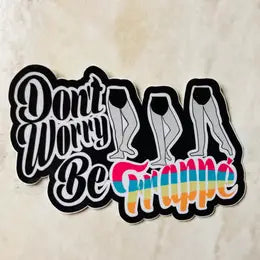 Denali & Co Dance Stickers - Fun & Colorful Vinyl Decals for Dance Studios, Water Bottles, Laptops & More