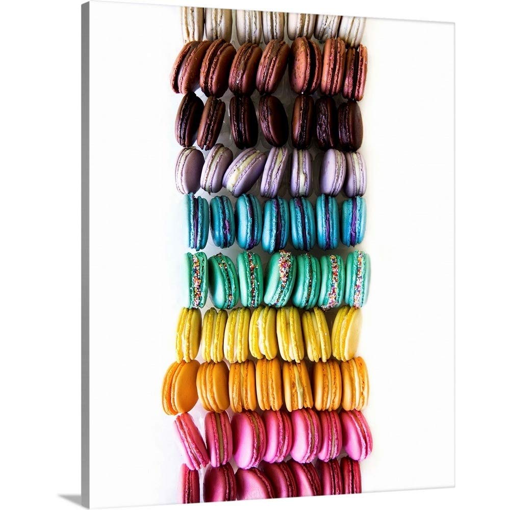 GREATBIGCANVAS Macaron Gradient Canvas Wall Art Print - 36
