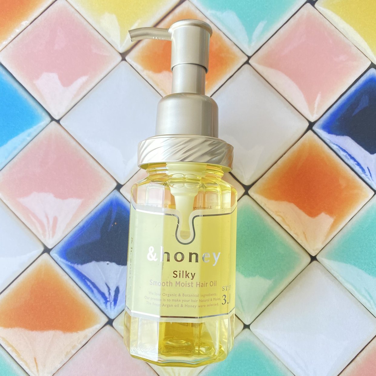 Honey Silky Smooth Moist Hair Oil 3.0 - 100ml Hair Treatment for Dry, Damaged Hair - Perfect for Daily Hydration & Styling
