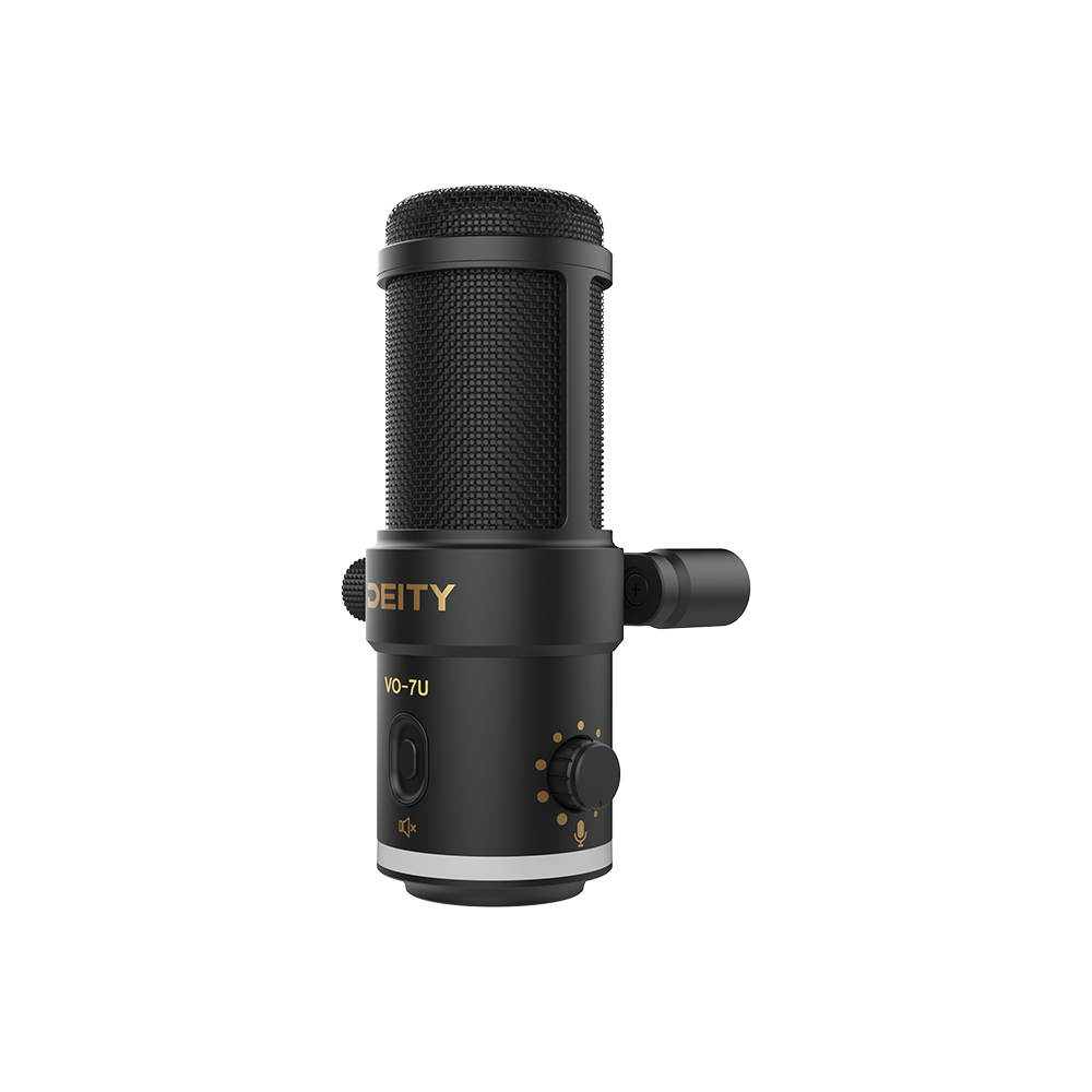 VO 7U Black Edition USB Microphone - Professional Studio Recording Mic for Podcasting, Streaming, Gaming & Voice Overs (Perfect for Home Studios, Content Creators & Musicians)