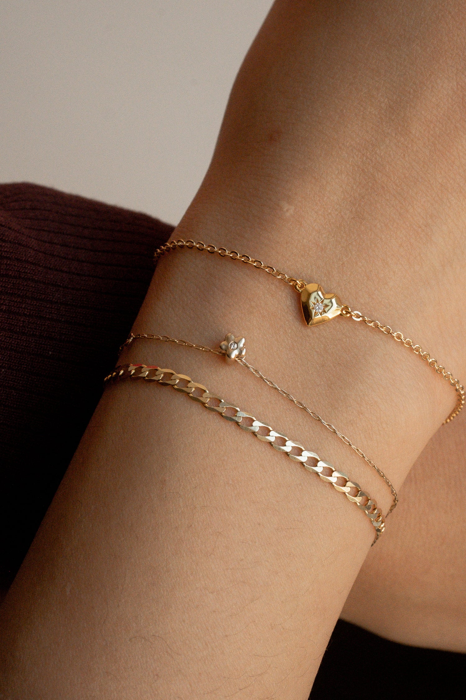 Amour Heart Bracelet for Women - Elegant Love Charm Jewelry Gift for Her | Valentine's Day, Anniversary & Romantic Occasions