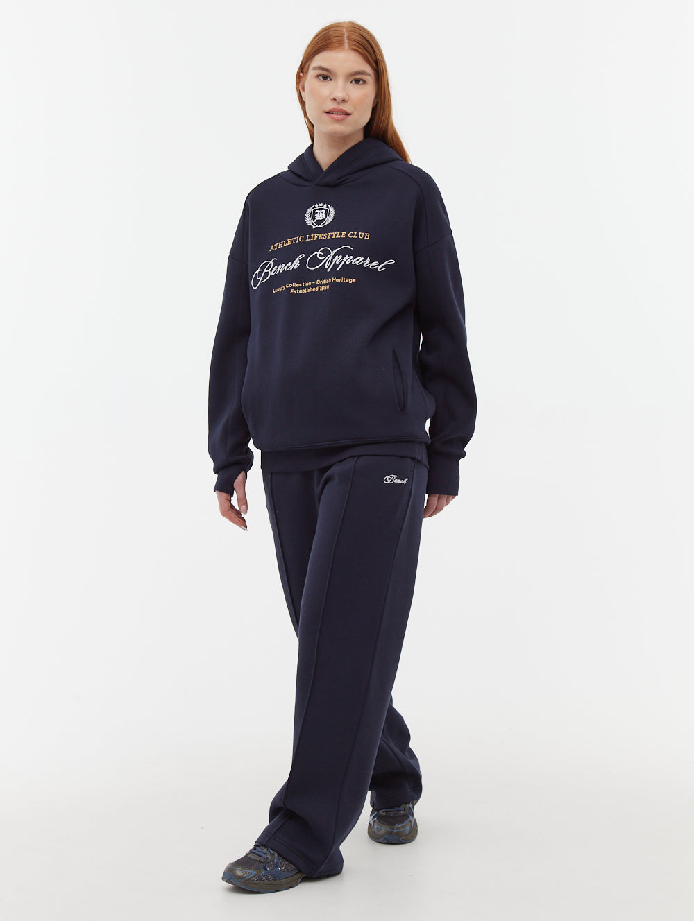Embla Women's Wide Leg Joggers - Soft High Waisted Lounge Pants for Yoga, Running & Casual Wear