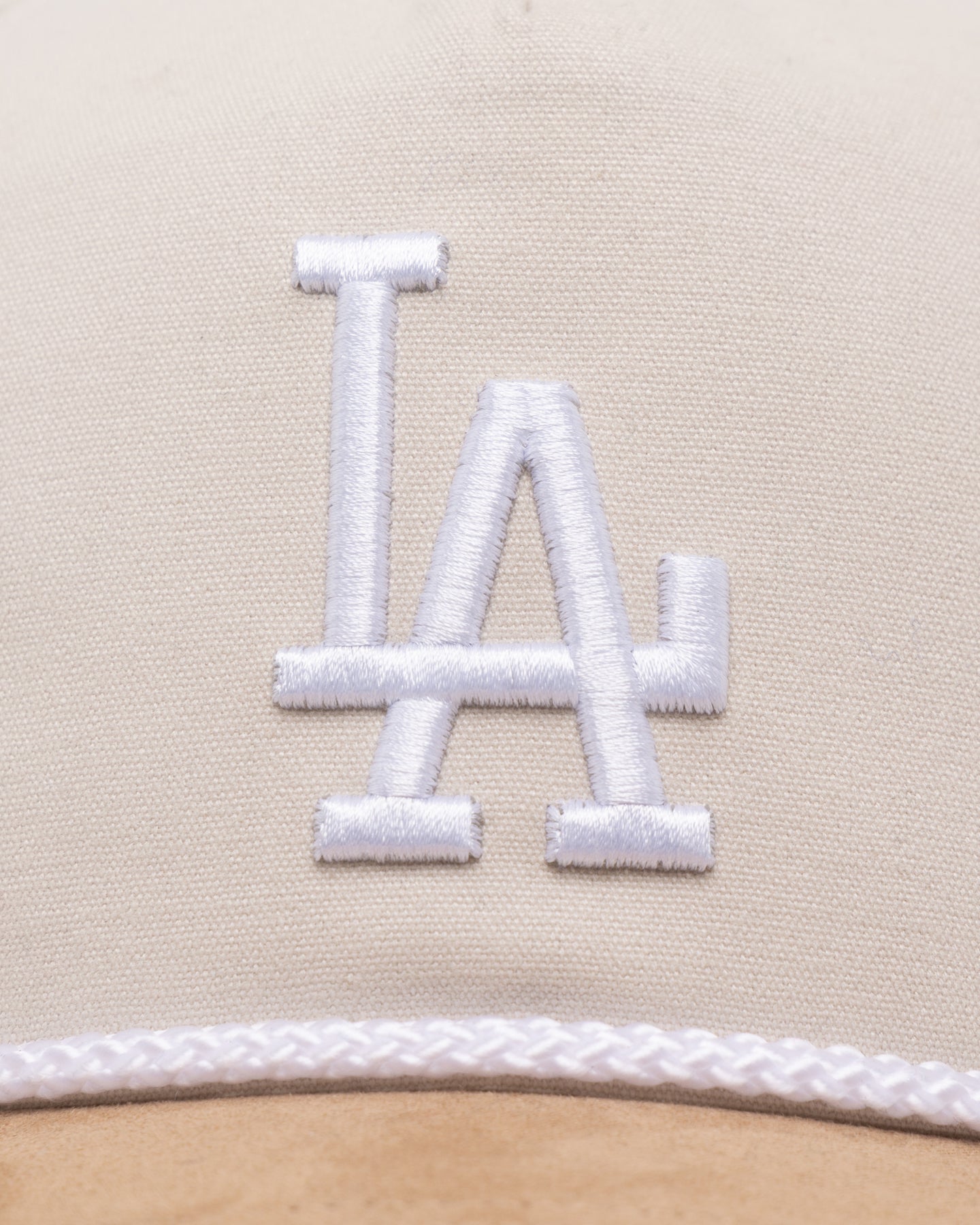 47 Brand Los Angeles Dodgers Sand Dune Snapback Bone/Khaki Hat - Official MLB Baseball Cap for Men & Women - Perfect for Sports Fans, Casual Wear & Game Day Outfits