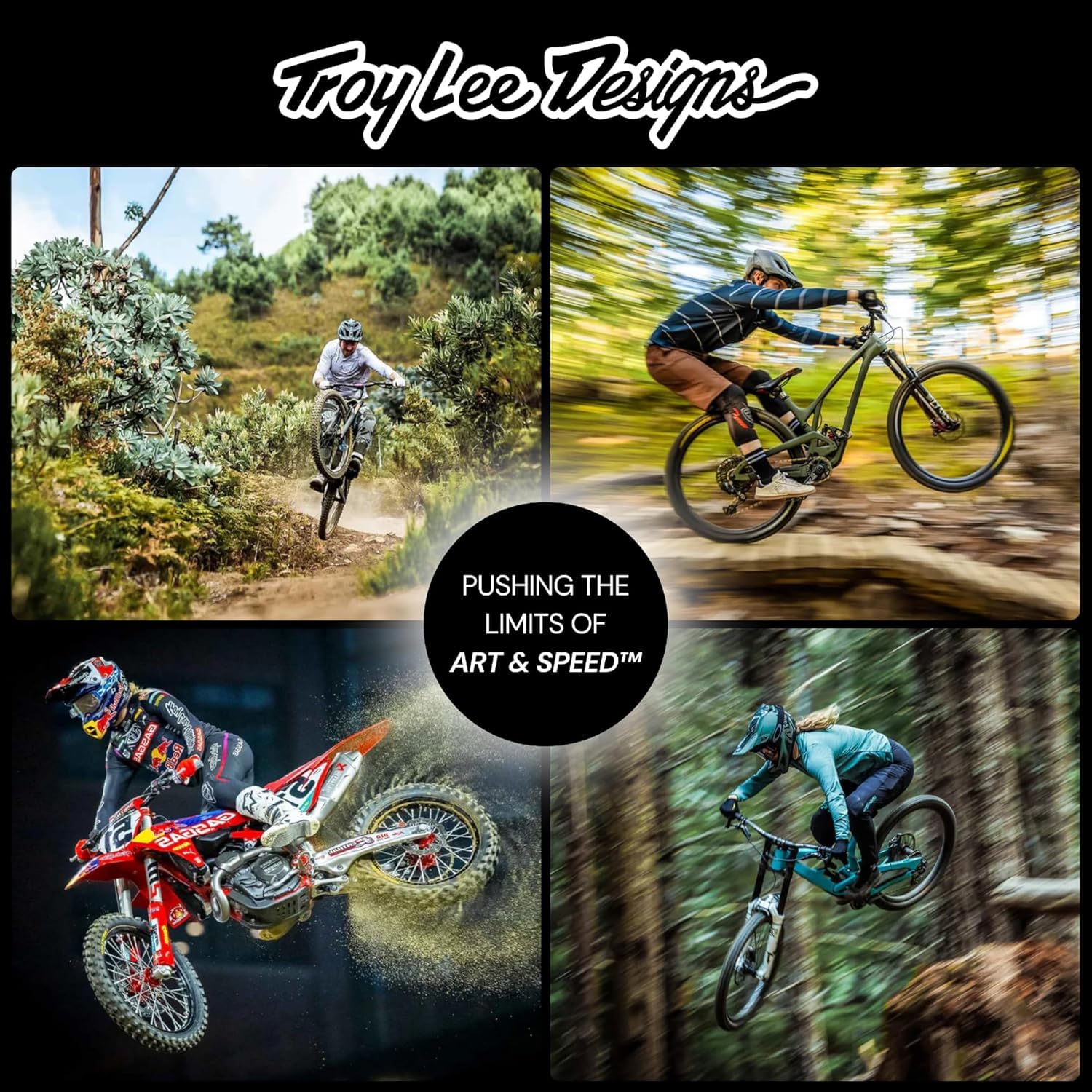 Troy Lee Designs Stage Helmet (2025) MIPS - Mountain Bike, MTB & BMX Cycling Helmet - Lightweight & Ventilated for Trail Riding, Downhill & Freestyle Biking