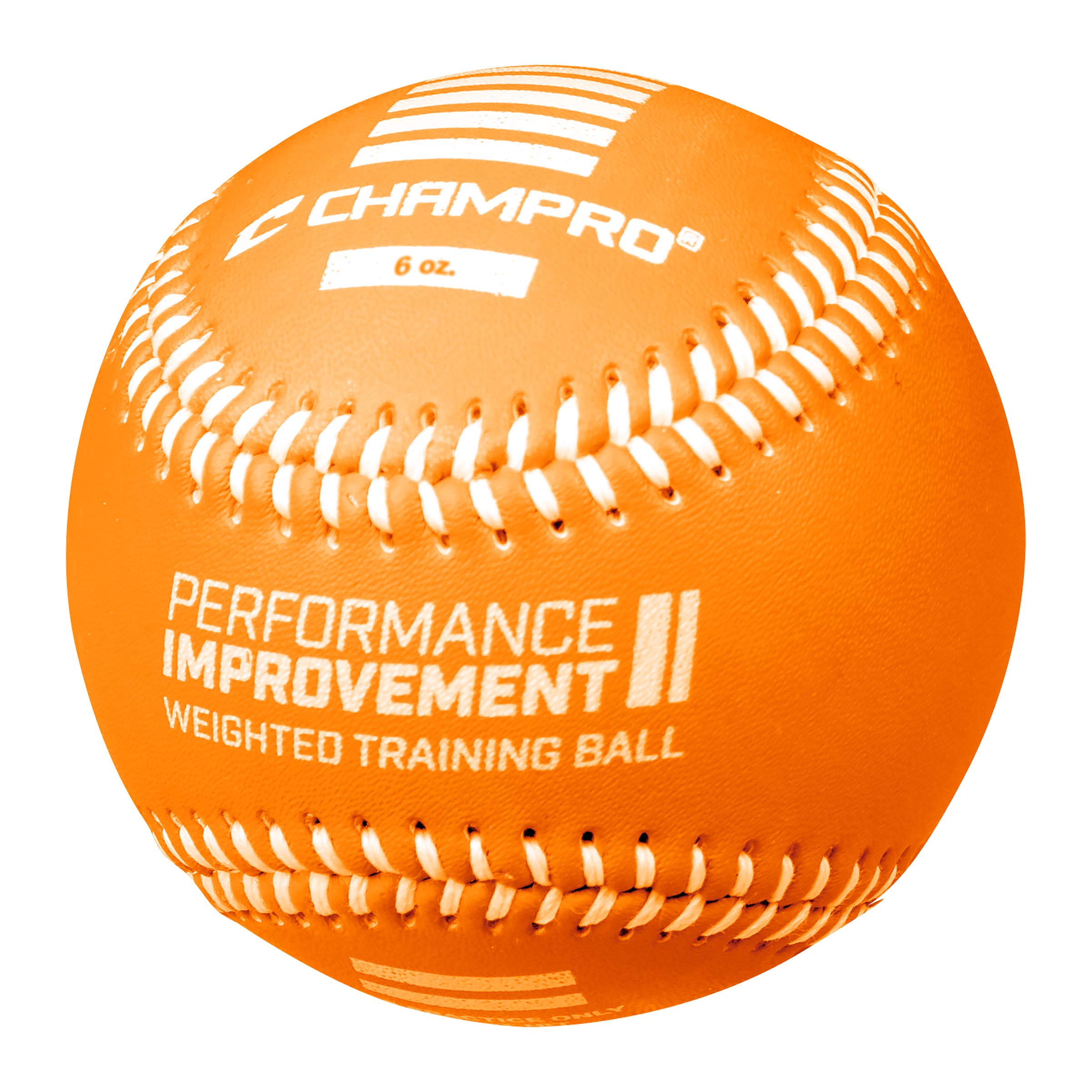 CHAMPRO Weighted Training Baseballs - 6 Pack for Baseball Practice, Pitching & Hitting Drills - Perfect for Strength Training & Skill Development