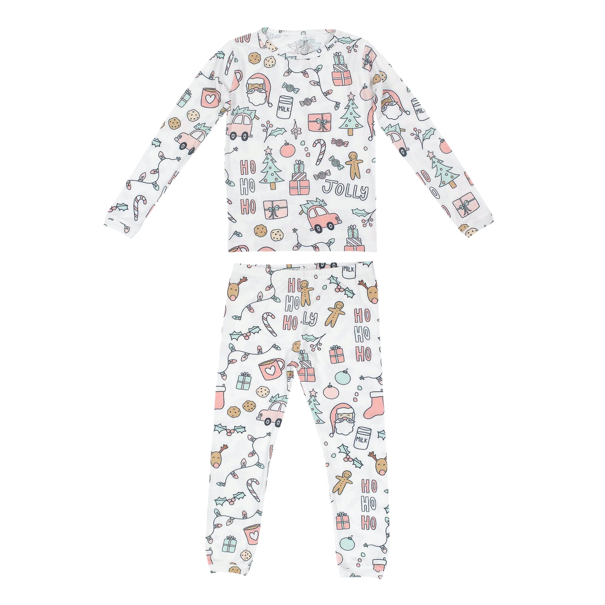 2pc Long Sleeve Pajama Set for Women - Soft & Comfortable Sleepwear - Cindy Collection | Perfect for Winter Nights, Lounging & Gift Giving