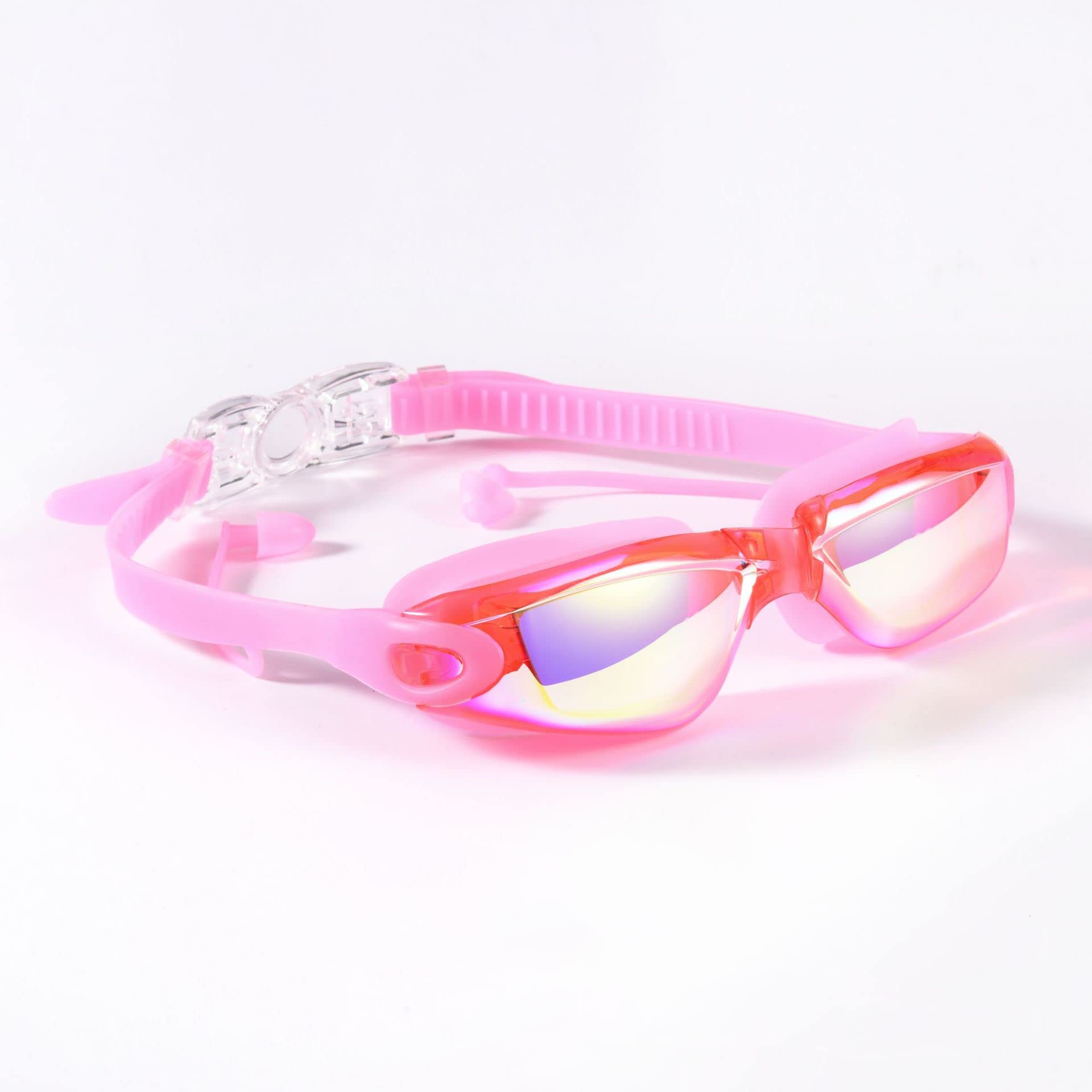 Anti-Fog Swim Goggles for Adults & Youth - UV Protection Waterproof Triathlon Pool Goggles with Anti-Fog Technology - Perfect for Swimming, Snorkeling, and Water Sports