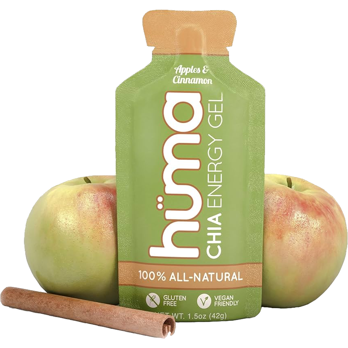 Huma Chia Gel - Organic Chia Seed Energy Gel for Runners, Athletes & Outdoor Enthusiasts - Natural Endurance Booster for Marathon, Hiking & Workouts - Vegan, Gluten-Free & Non-GMO