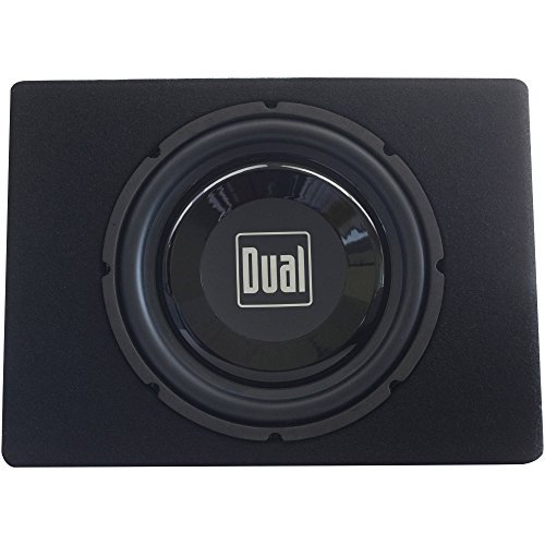Dual TBX10A 10 Inch 300 Watt Powered Subwoofer with Enclosure - High Performance Car Audio Bass System for Trucks, SUVs & Vehicles