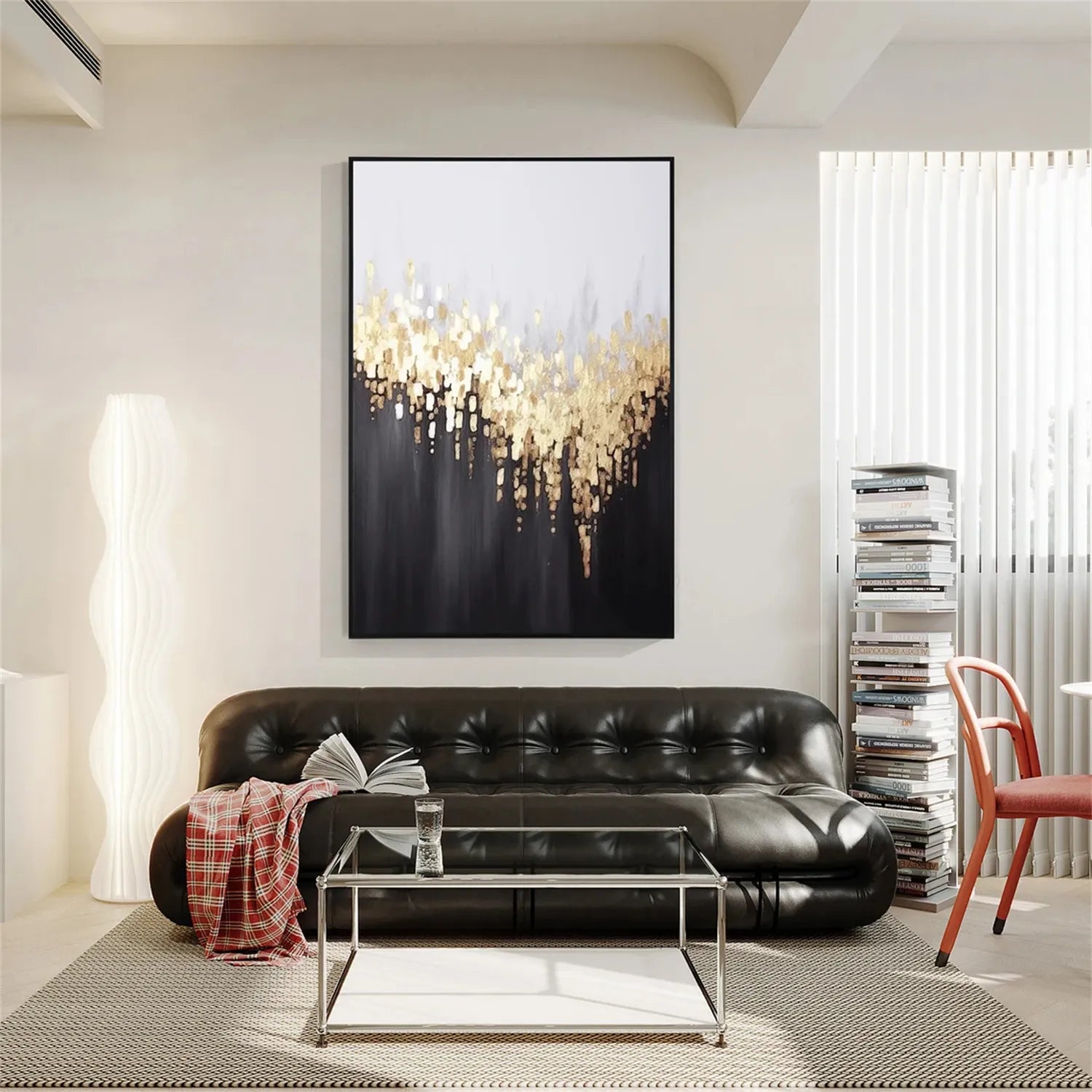 Abstract Painting #AB 233 - Modern Wall Art for Home & Office Decor - Perfect for Living Room, Bedroom, or Workspace