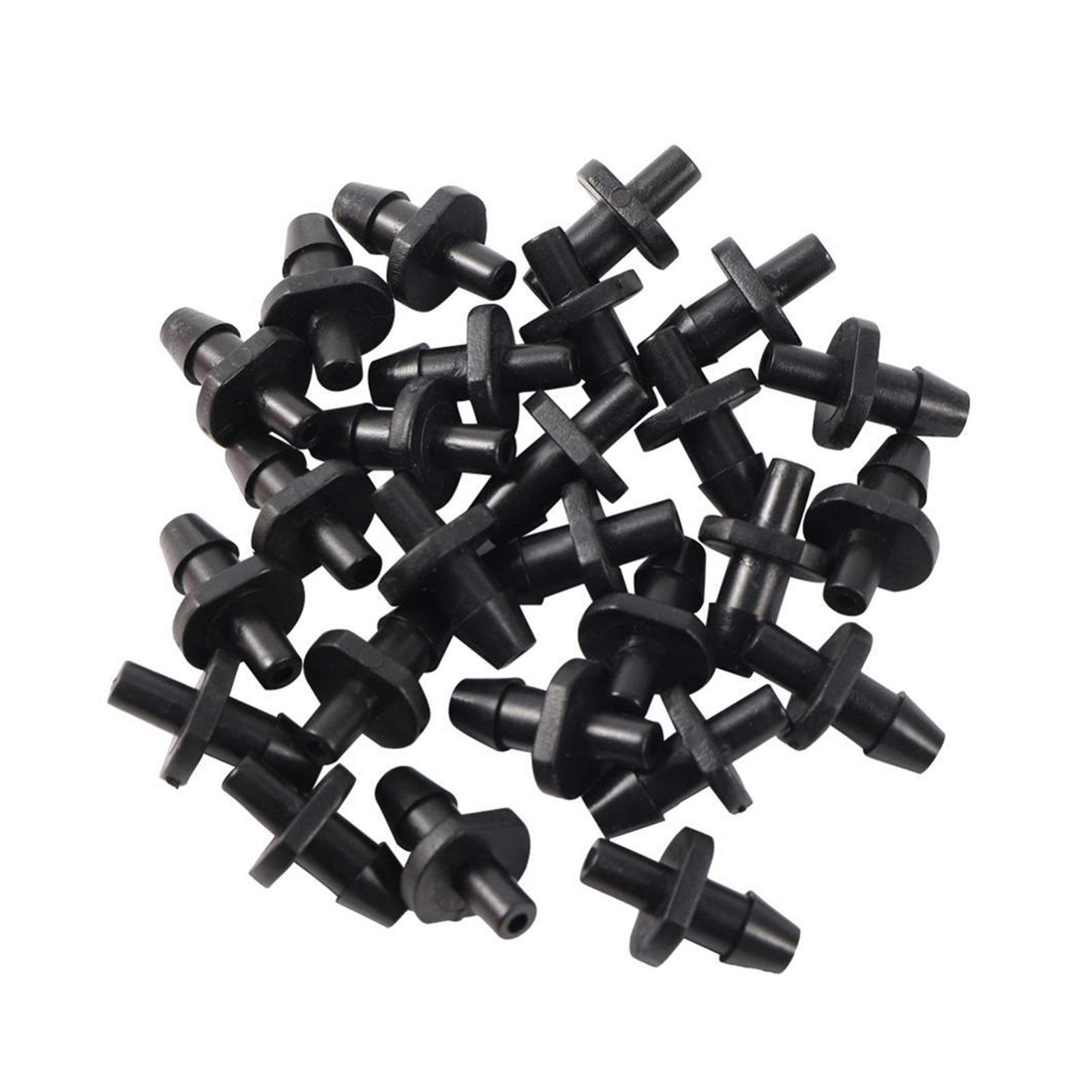 4mm & 7mm Barb Hose Connectors - 50pcs for Garden & Drip Irrigation