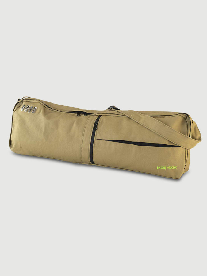 Premium Jade Yoga Macaranga Mat Bag - Eco-Friendly Yoga Mat Carrier for Hot Yoga, Travel & Studio Classes - Perfect for Yoga Enthusiasts & Instructors